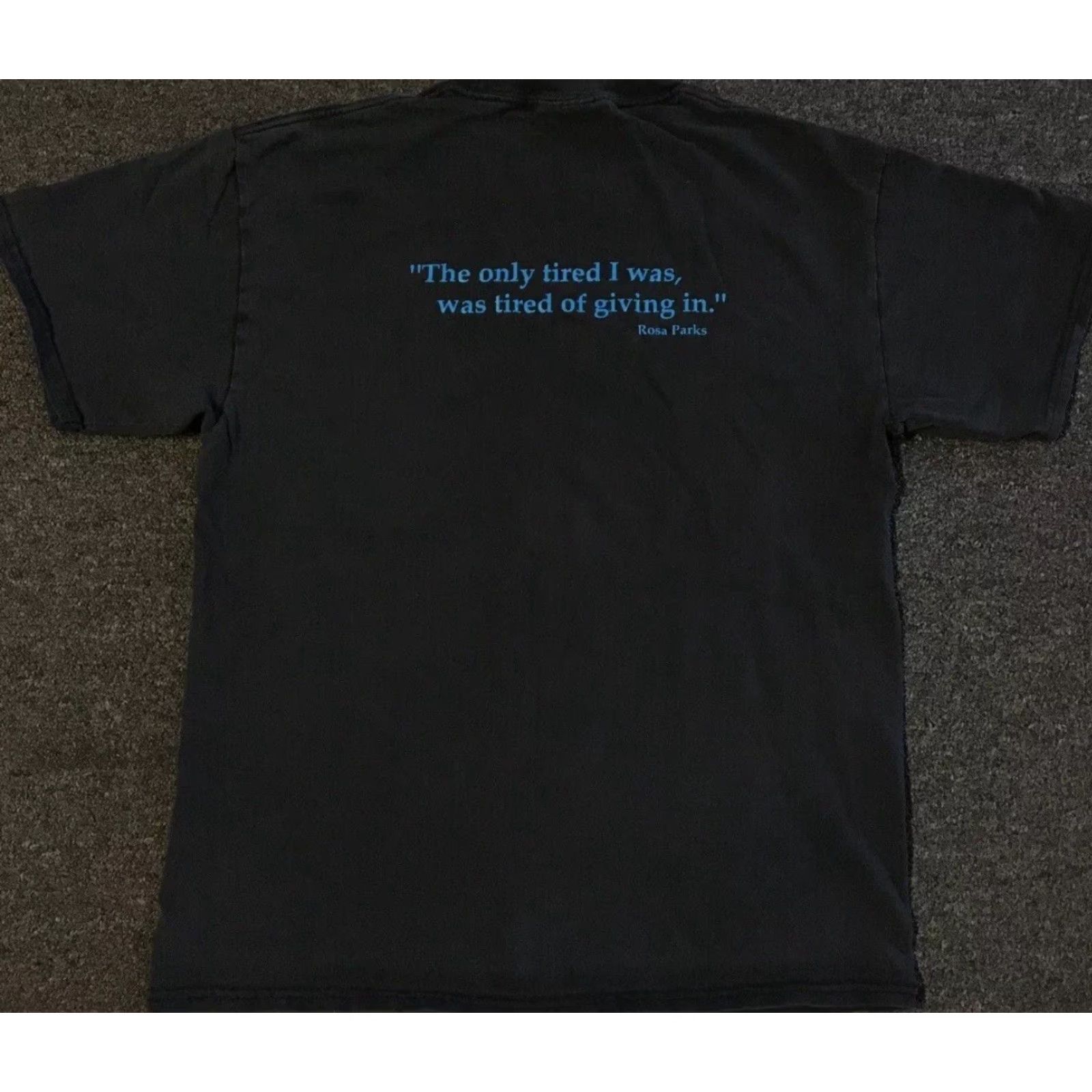 Vintage VINTAGE Rosa Parks School Faded Distress Shirt S Black History MLK Grunge 90s Y2K Shirt Men Black USA Civil Rights 50s 60s 70s 80s 90s Mens Size US S / EU 44-46 / 1 - 2 Thumbnail