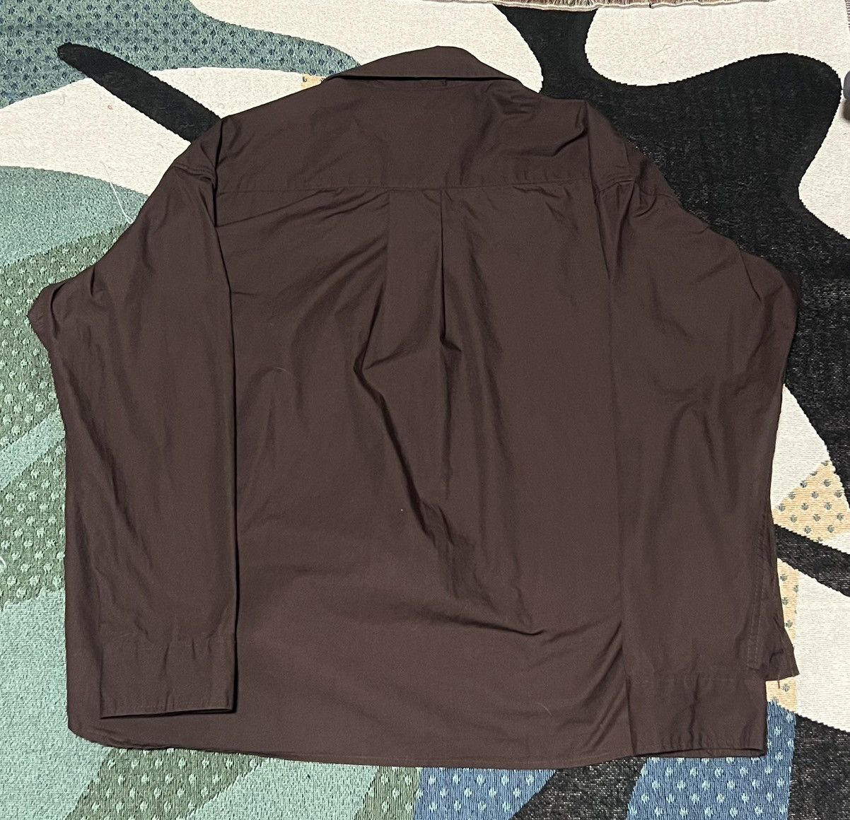 Maison MIHARA YASUHIRO Mihara Yasuhiro Long Sleeve Shirt Size 48 Brown | I12SH011 Size US XXL / EU 58 / 5 - 2 Thumbnail