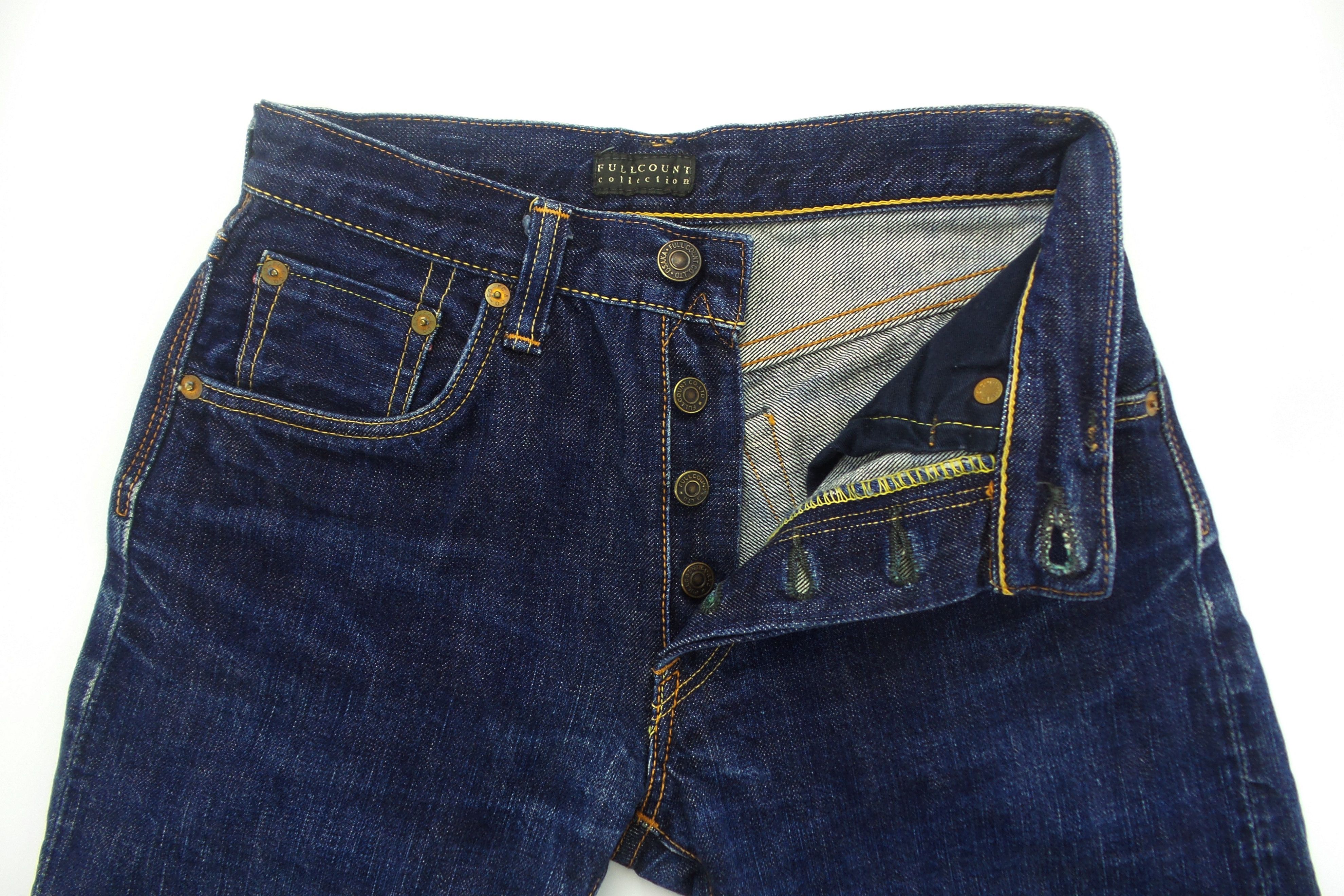 Full Count & Co. Full Count & Co. Selvedge Jeans W26xL36 Size US 26 / EU 42 - 2 Thumbnail