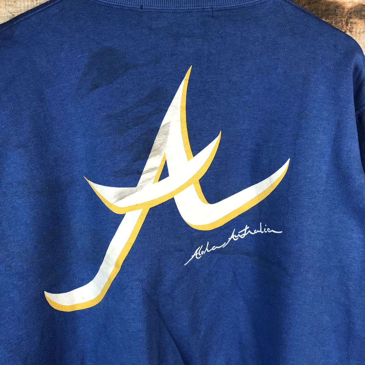 Other Aloha Surf vintage Blue Sweatshirt #A1512 Size US S / EU 44-46 / 1 - 2 Thumbnail
