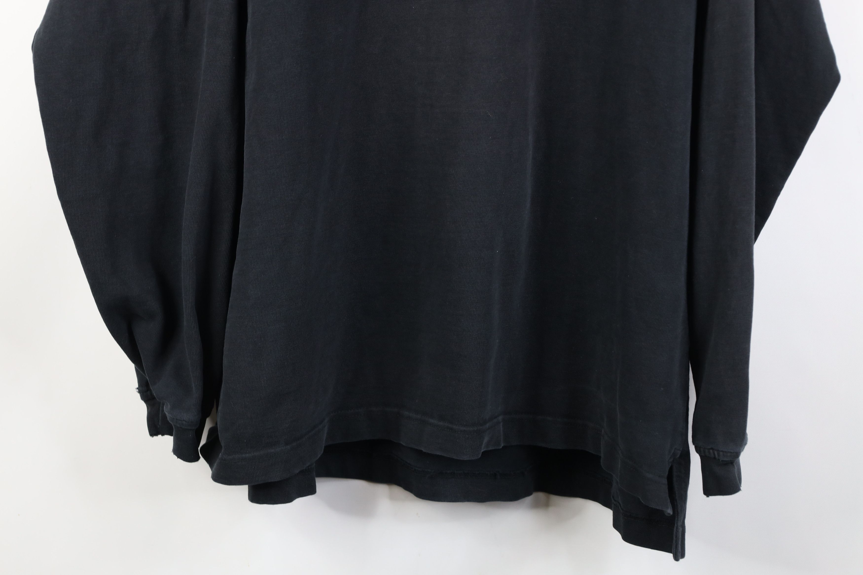 Vintage Vintage 90s Streetwear Ribbed Knit Long Sleeve Rugby Polo Size US XL / EU 56 / 4 - 3 Thumbnail