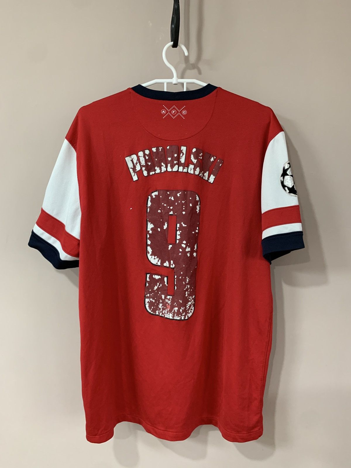 Nike Arsenal London Football Shirt Nike Soccer Jersey PODOLSKI Size US XL / EU 56 / 4 - 2 Thumbnail