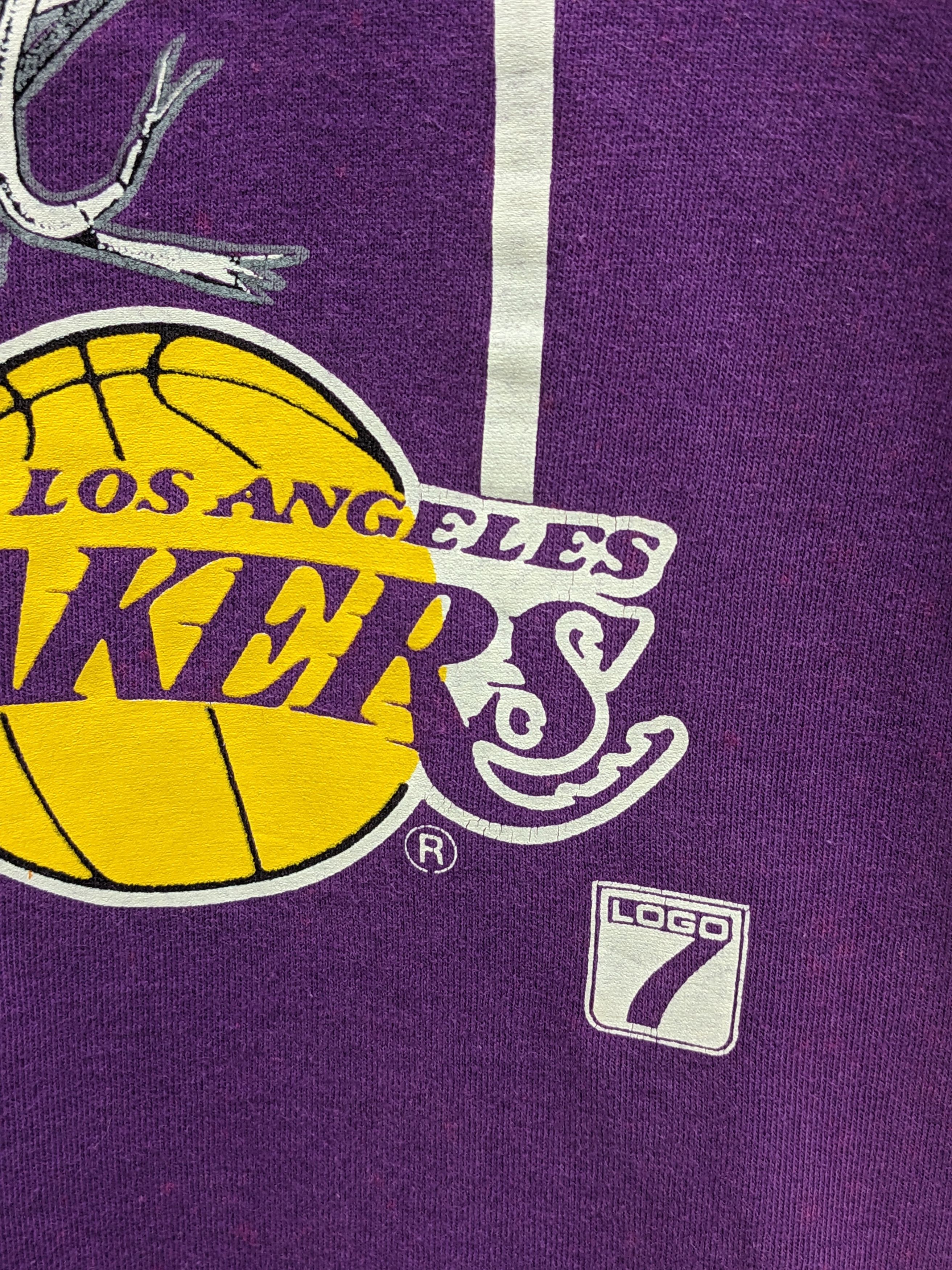 Logo 7 × NBA 🔥3 MONTHS SALE🔥 VINTAGE L.A. LAKERS LOGO 7 Size US M / EU 48-50 / 2 - 5 Thumbnail
