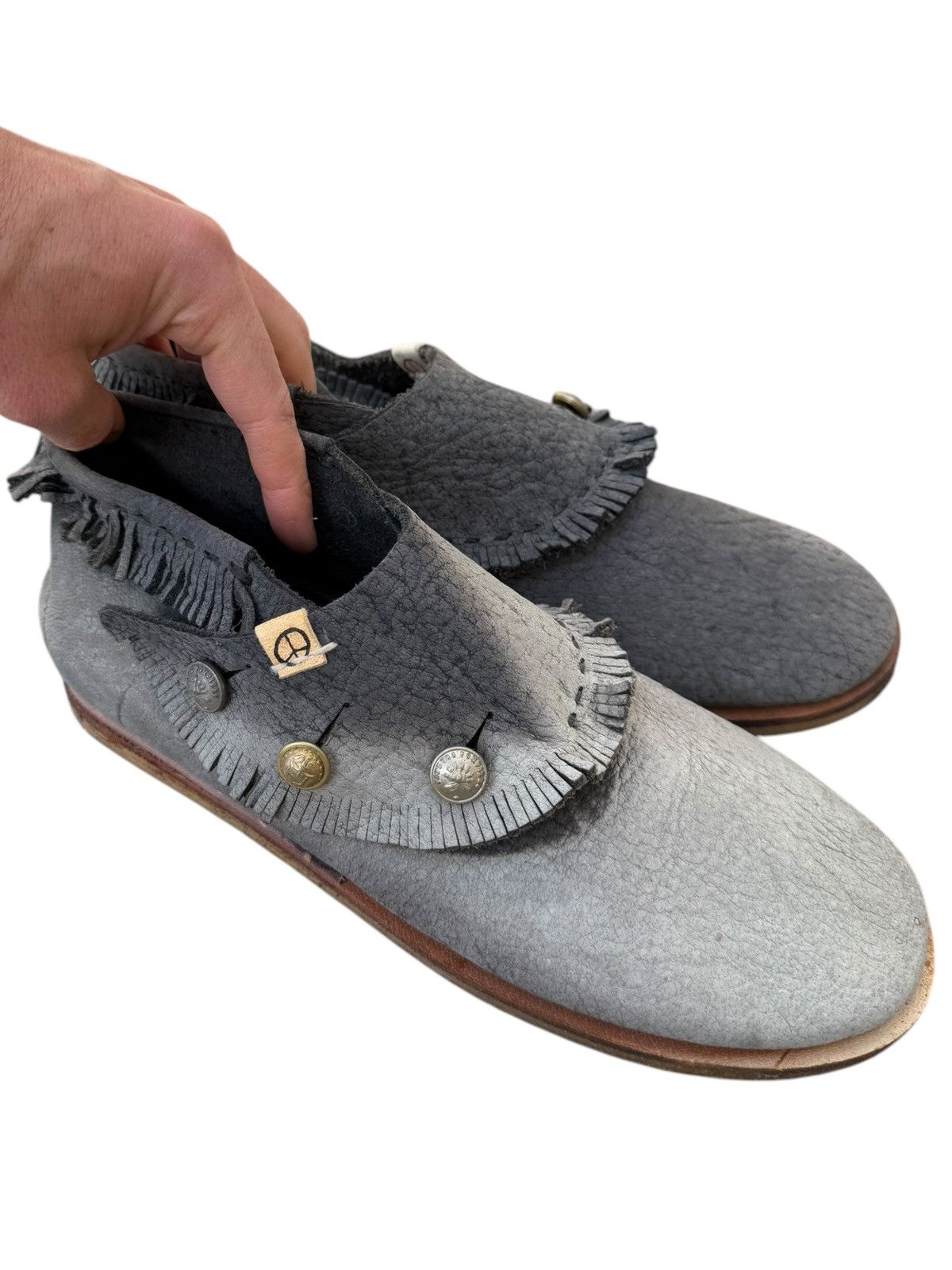Visvim RARE Maliseet Coyote Deer Leather Moc Size US 11 / EU 44 - 4 Thumbnail