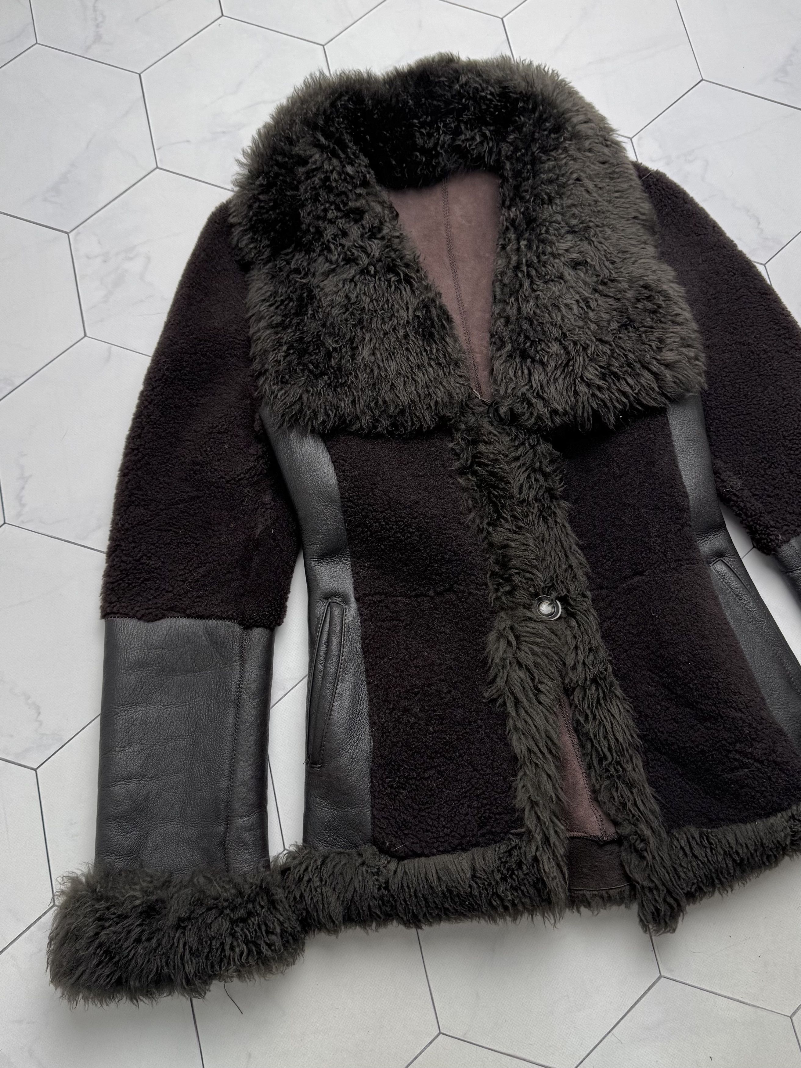 Japanese Brand Vintage Real Sheepskin Jacket (B550)E2D15 Size XS / US 0-2 / IT 36-38 - 2 Thumbnail