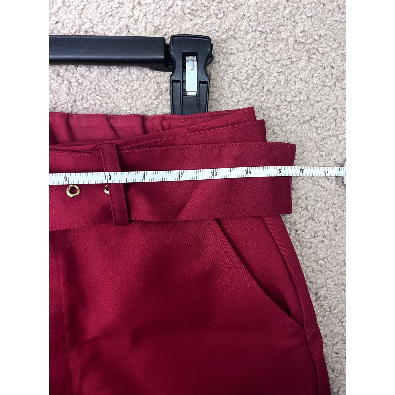 Show Me Your MuMu Red Women's Show Me Your Mumu Wide Leg Pants M Size 30" / US 8 / IT 44 - 5 Thumbnail