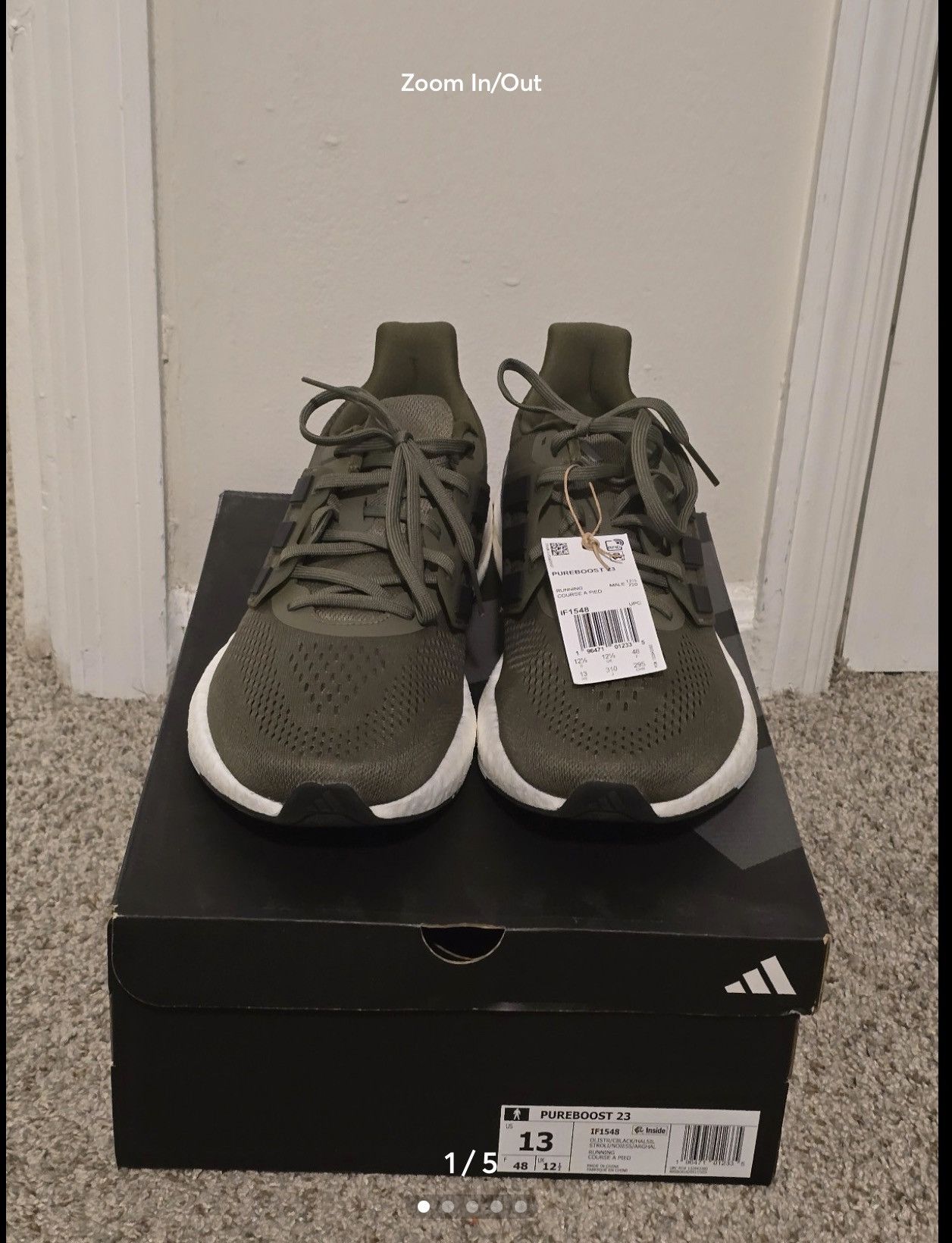 Adidas 23 Pureboost NWT Size 13