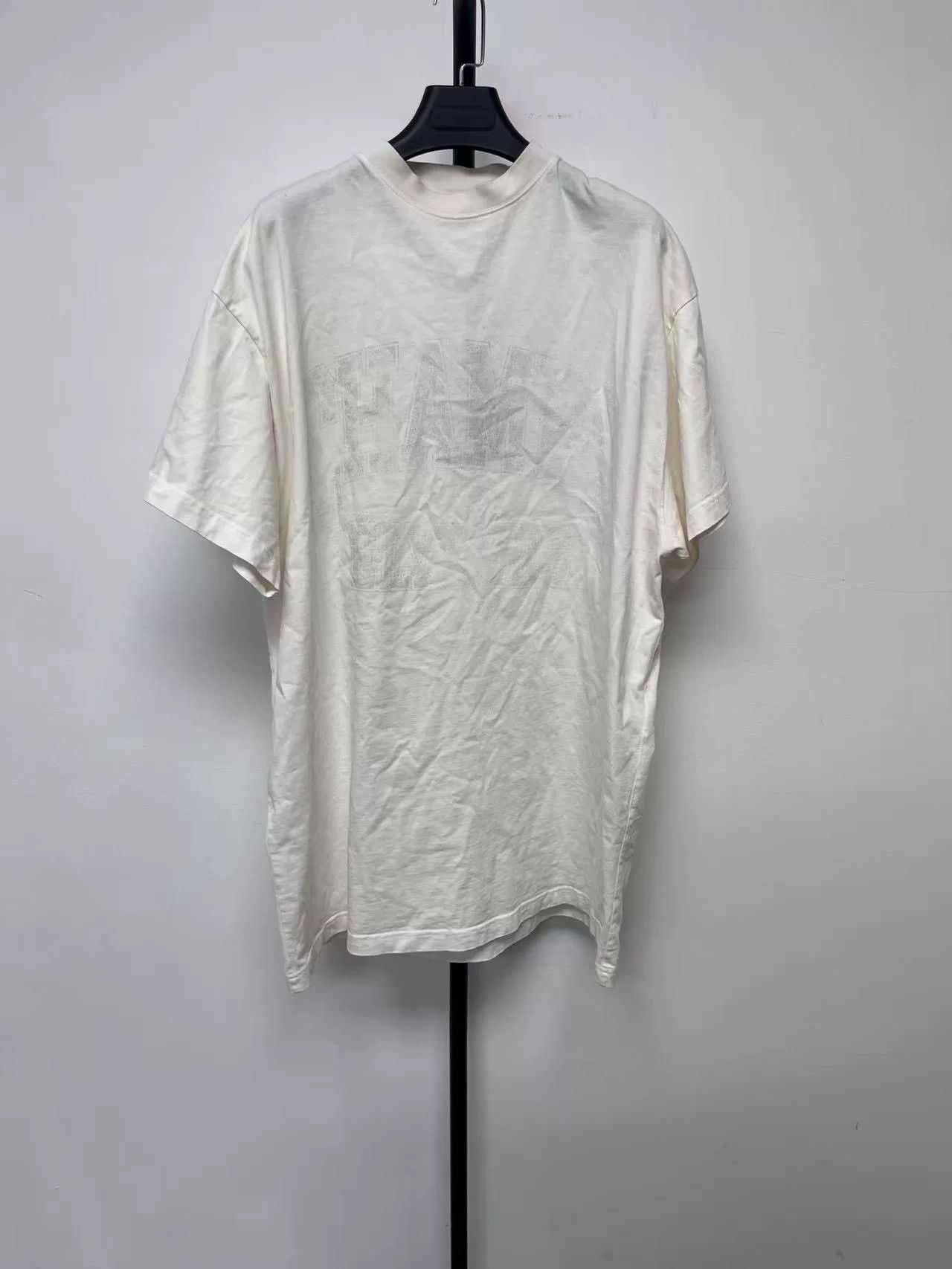 Balenciaga Balenciaga Logo Print Relaxed Unisex T-Shirt Size US S / EU 44-46 / 1 - 1 Thumbnail