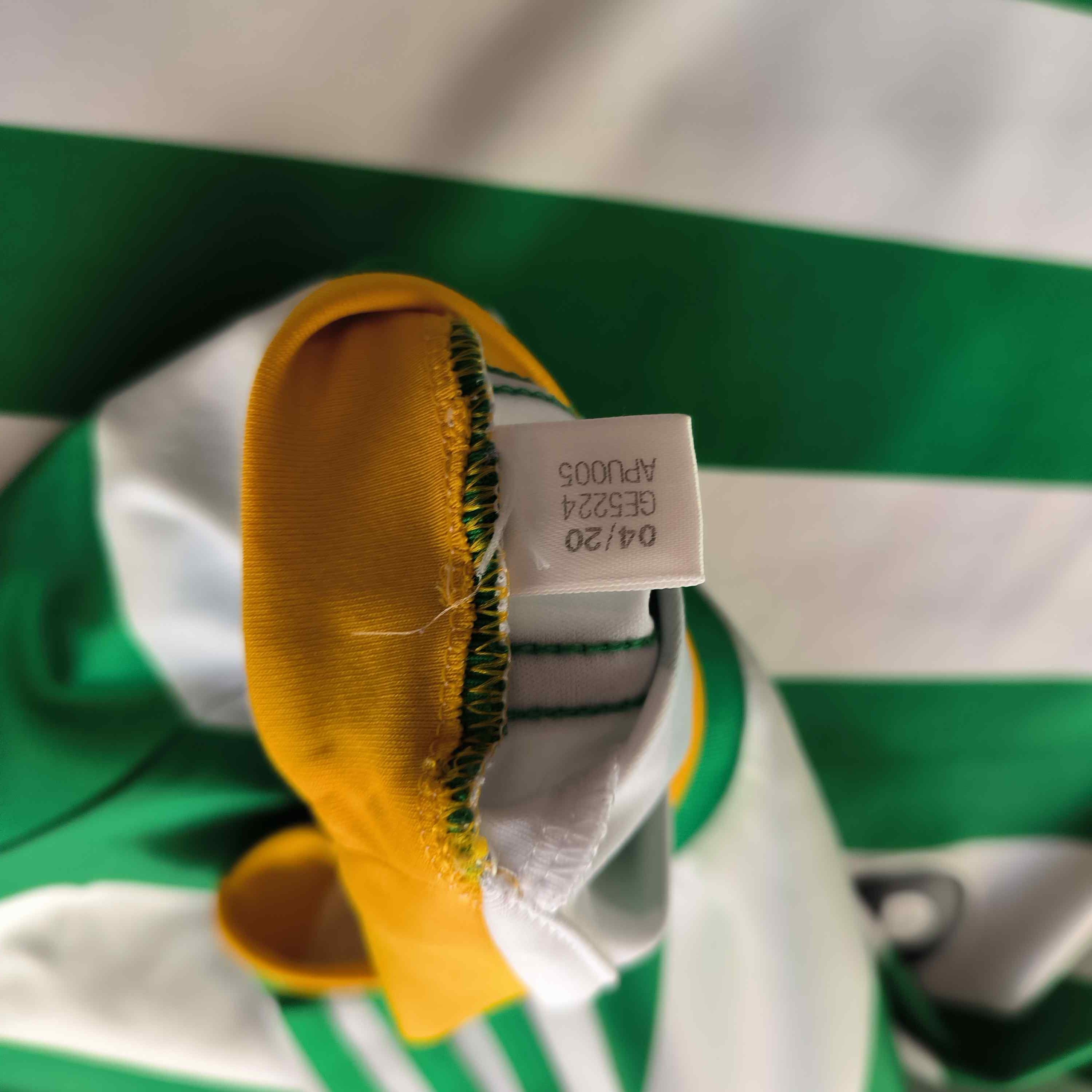 Adidas Celtic 2020-21 Adidas home football jersey shirt size S Size US S / EU 44-46 / 1 - 6 Thumbnail