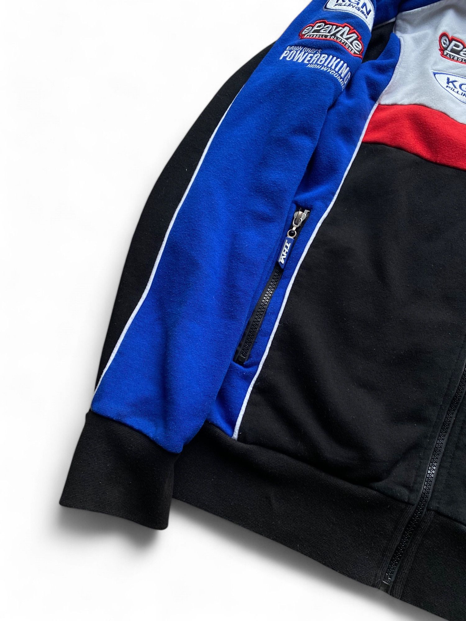 Vintage Vintage THM Tommy Hill Motorsport Zip Jacket Size US L / EU 52-54 / 3 - 6 Thumbnail