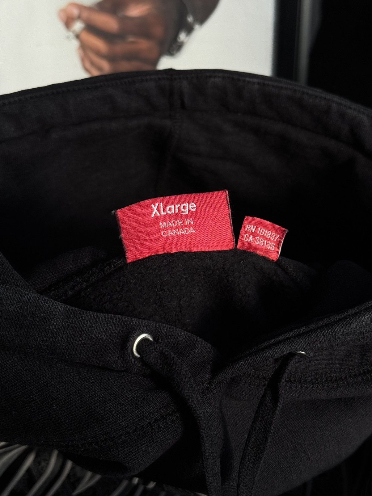 Supreme Supreme Hoodie Paisley Black Fuck Em All Logo Size US XL / EU 56 / 4 - 8 Thumbnail