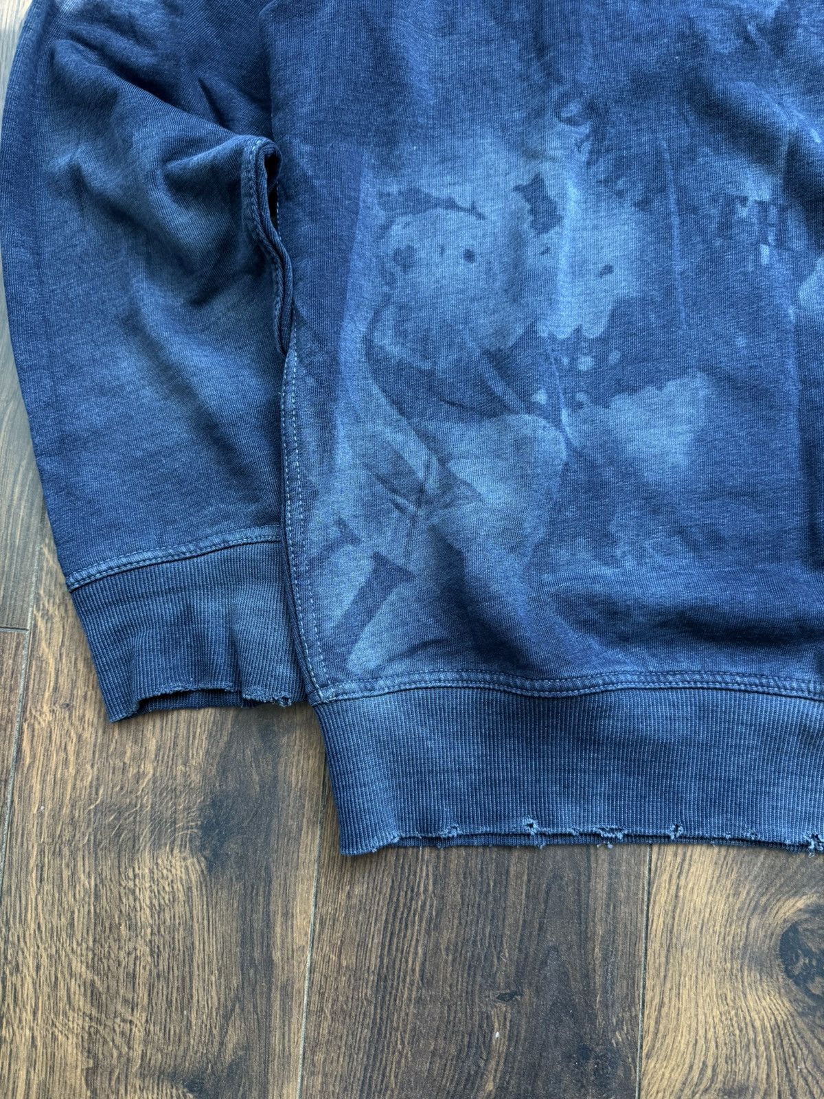 Diesel vintage Diesel y2k big logo distressed faded sweatshirt Size US XL / EU 56 / 4 - 5 Thumbnail