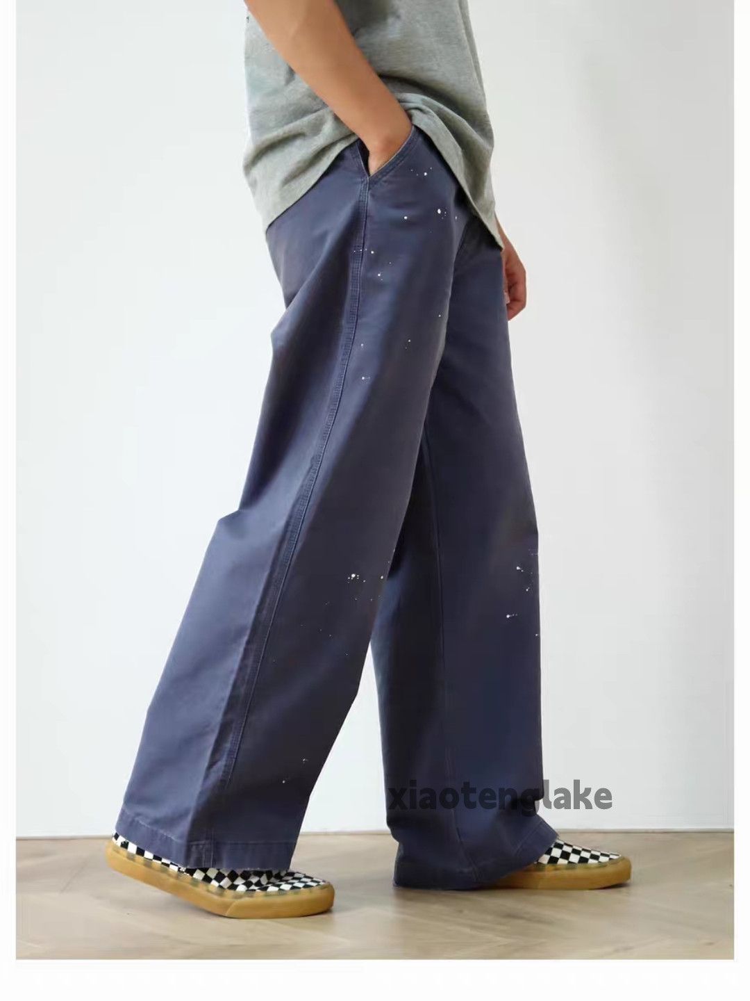 Vintage zx washed faded loose baggy paint workwear pants Size US 28 / EU 44 - 1 Thumbnail