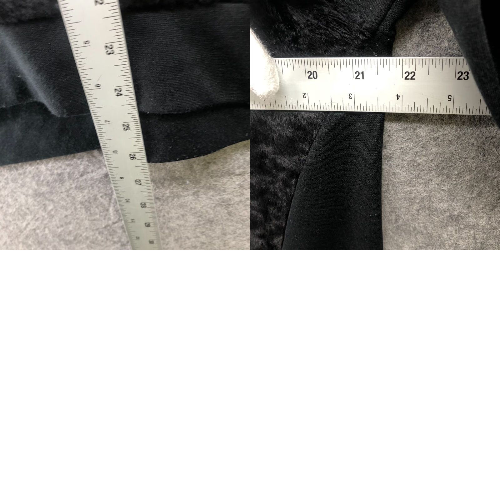 Elie Tahari Elie Tahari x Design Nation Faux Fur Black Sweatshirt Womens L Crewneck Pullover Size L / US 10 / IT 46 - 8 Thumbnail