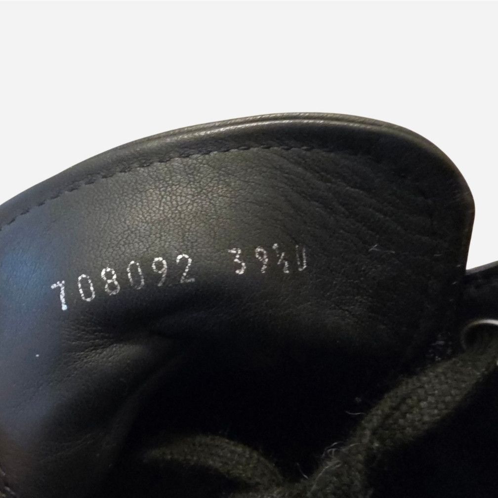 Alexander McQueen Alexander McQueen Tread Slick Spike Black Leather High-Tops Size US 9.5 / IT 39.5 - 14 Thumbnail