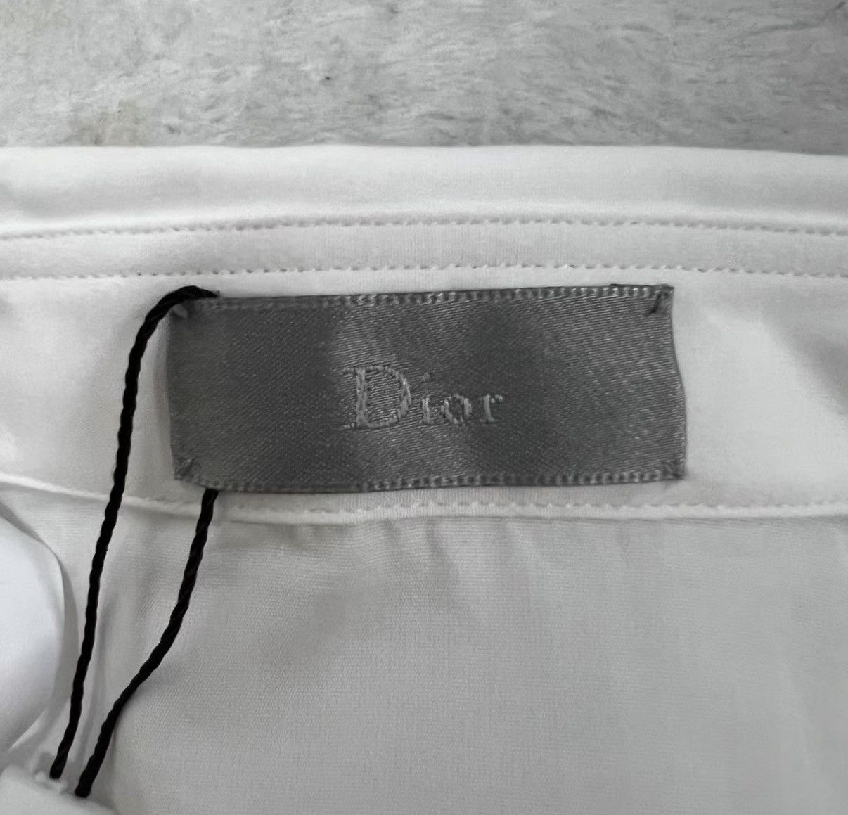 Dior Dior White Short Sleeve Shirt J41 Size M / US 6-8 / IT 42-44 - 4 Thumbnail