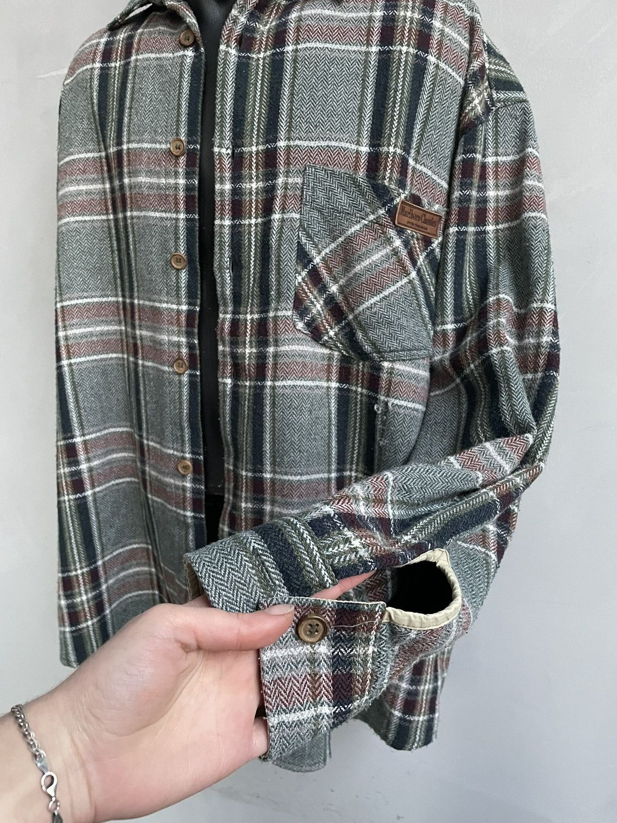 Marlboro Marlboro classic flannel Oversized Shirt button up Workwear Size US M / EU 48-50 / 2 - 4 Thumbnail