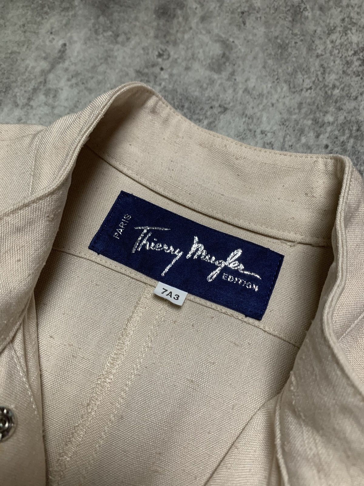 Thierry Mugler Vintage 90’s Thierry Mugler Edition Raw Rayon Size S / US 4 / IT 40 - 8 Thumbnail