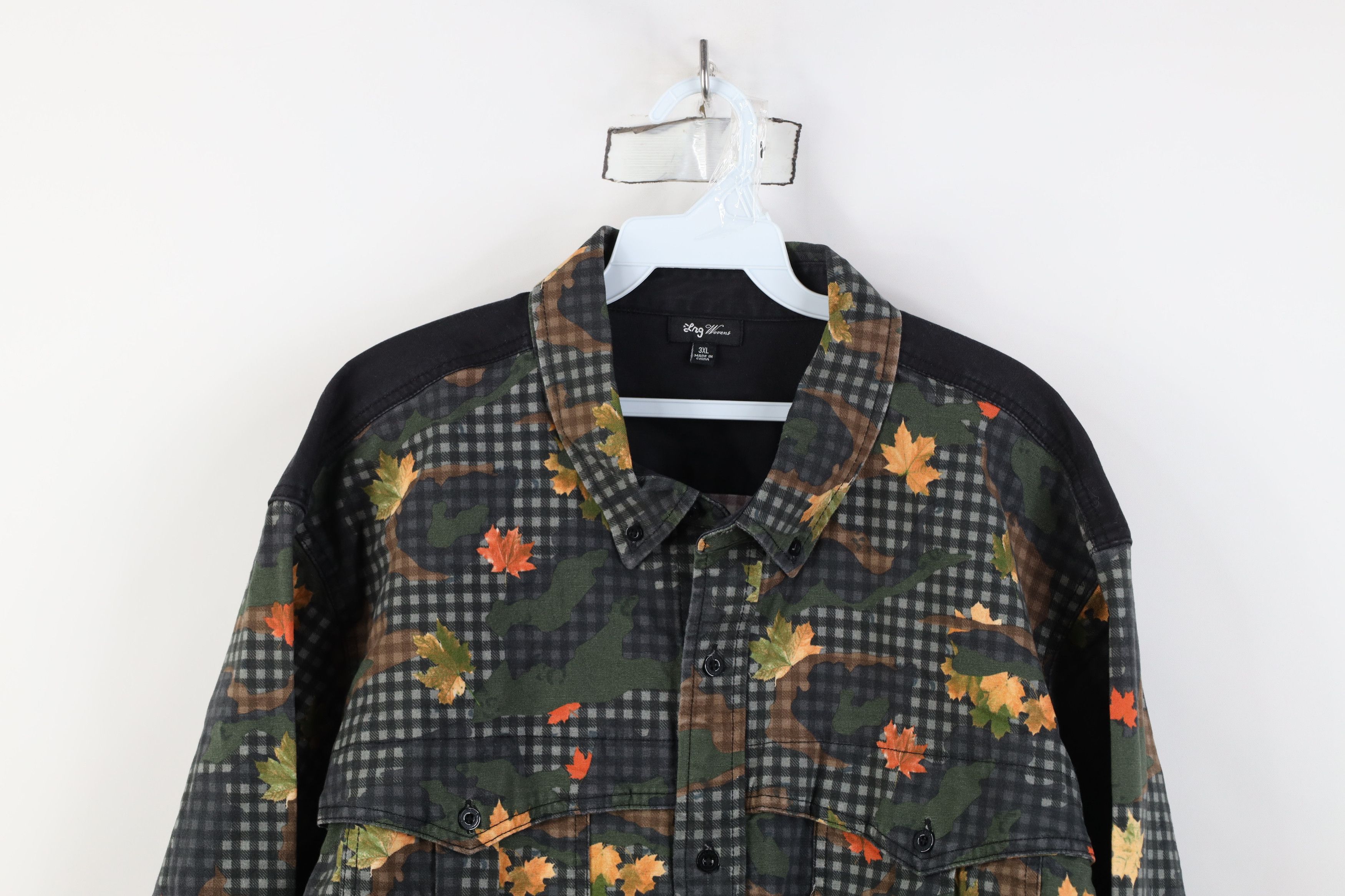 LRG Vintage LRG Lifted Research Group Duster Button Down Shirt Size US XXL / EU 58 / 5 - 2 Thumbnail
