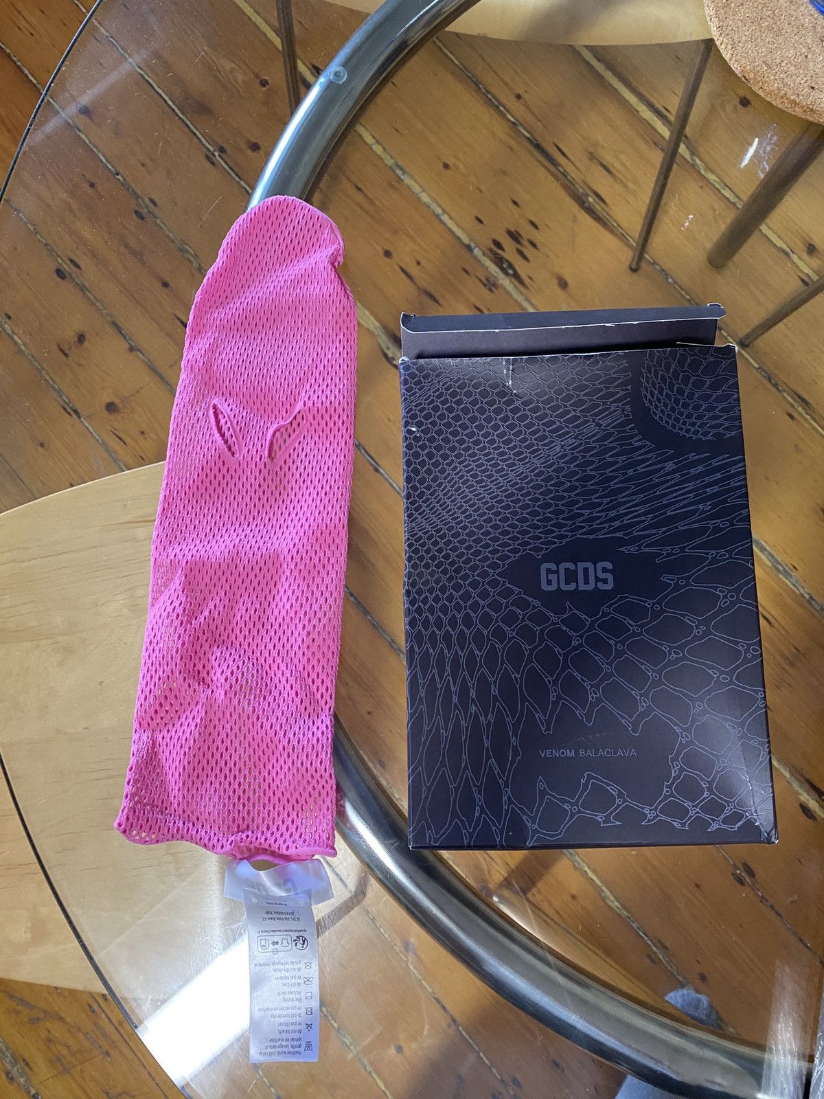 GCDS GCDS Venom Balaclava Pink Size ONE SIZE - 2 Thumbnail
