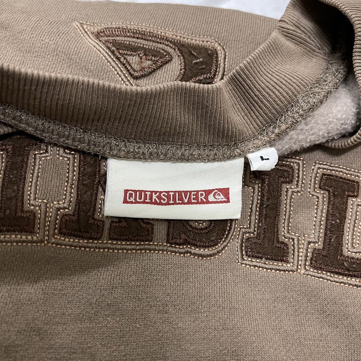 Quiksilver Vintage Quiksilver sweatshirt pullover spellout Size US L / EU 52-54 / 3 - 5 Thumbnail