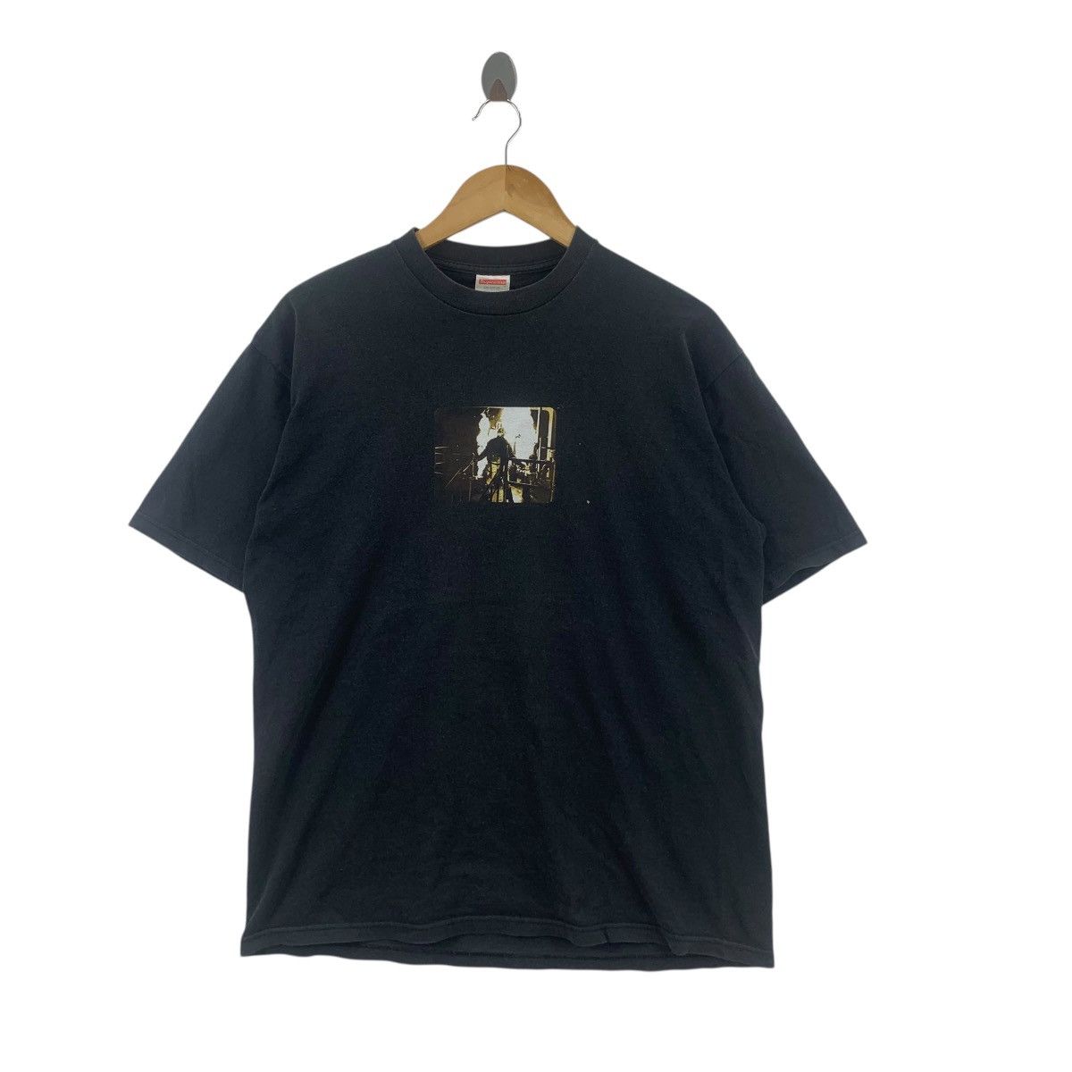 Supreme Vintage 1999 SUPREME x SSUR Man On Fire Tee Shirt Top Size US L / EU 52-54 / 3 - 4 Thumbnail