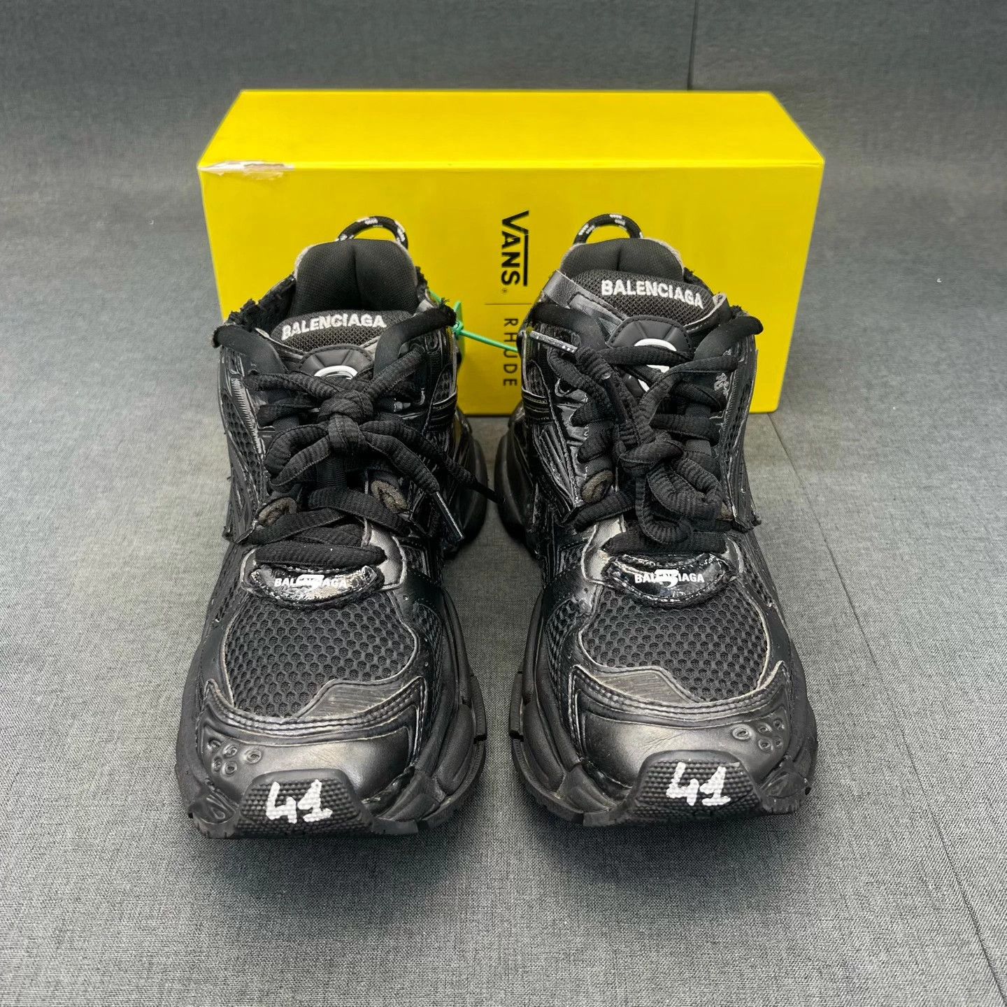 Balenciaga Balenciaga Runner Black 41 Size US 8 / EU 41 - 4 Thumbnail