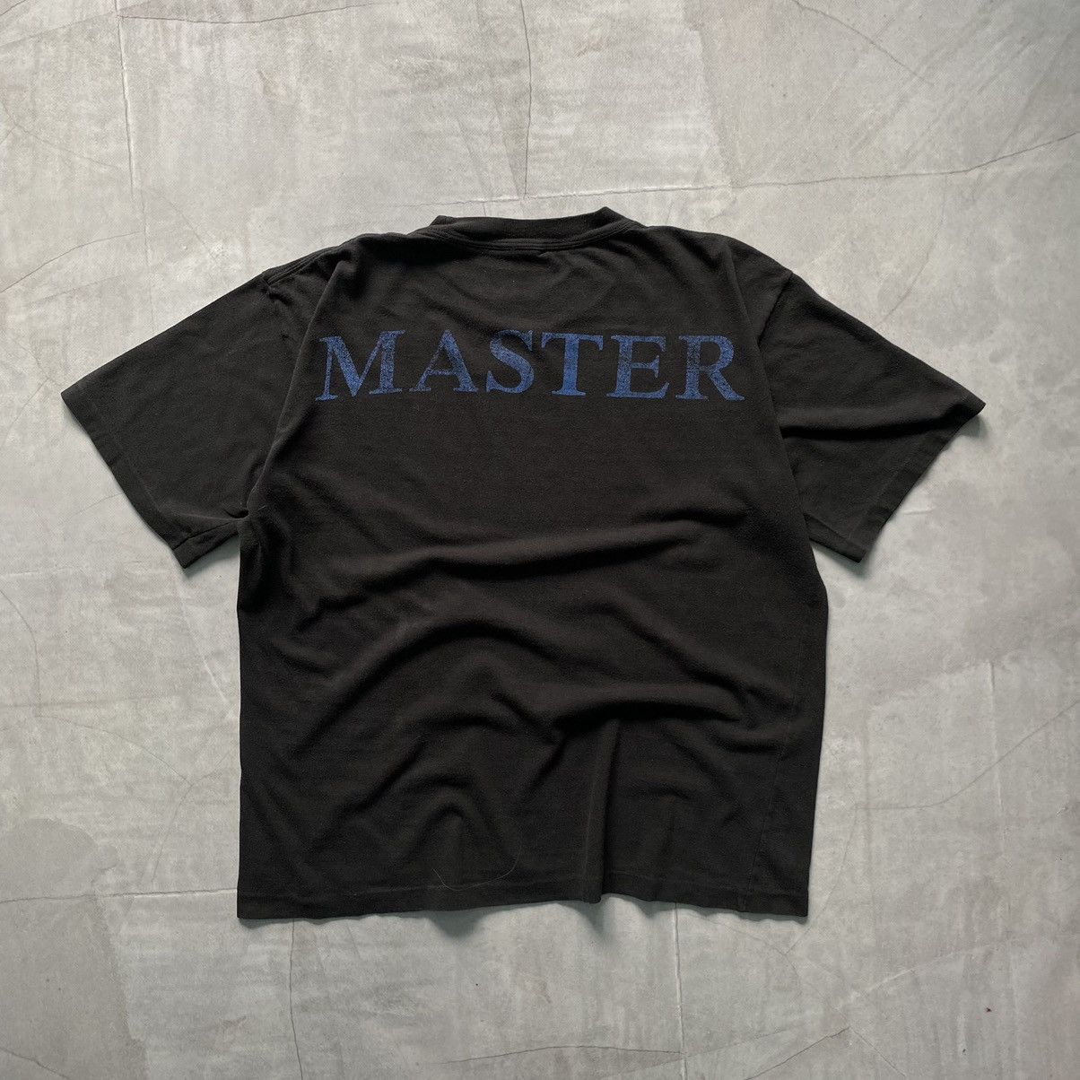 Band Tees 1990 Deep Purple Brockum Slaves and Masters Faded T-shirt Size US L / EU 52-54 / 3 - 2 Thumbnail
