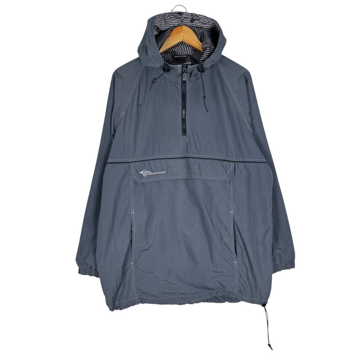 Quicksilver ☀️QUICKSILVER HOODIE ANORAK LIGHT JACKET Size US M / EU 48-50 / 2 - 2 Thumbnail