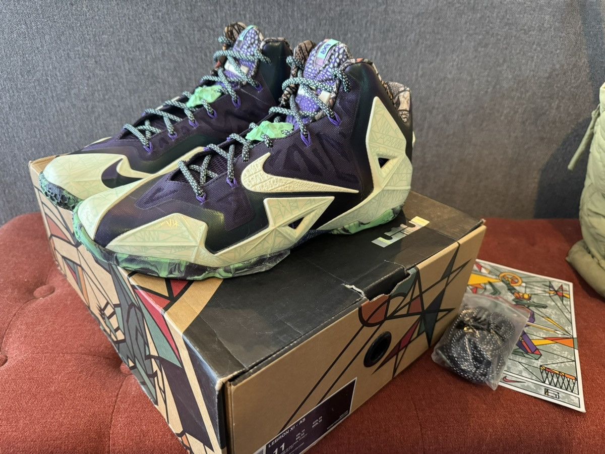 Nike Lebron XI - All Star “Gumbo Gator King” LeBron 11 (NOLA Gumbo) - Image 9 from Best All-Star Game  main image 4
