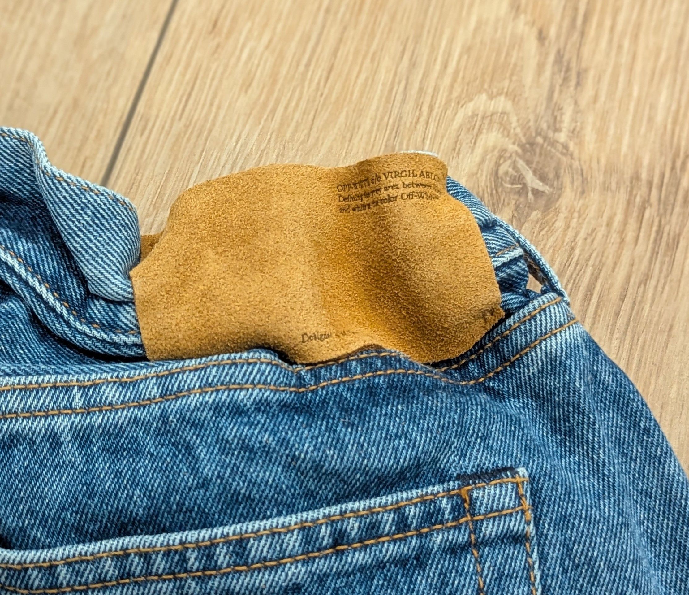 Off-White OFF-WHITE Industrial Slim Belted Denim Shorts Blue 34 Size US 34 / EU 50 - 4 Thumbnail