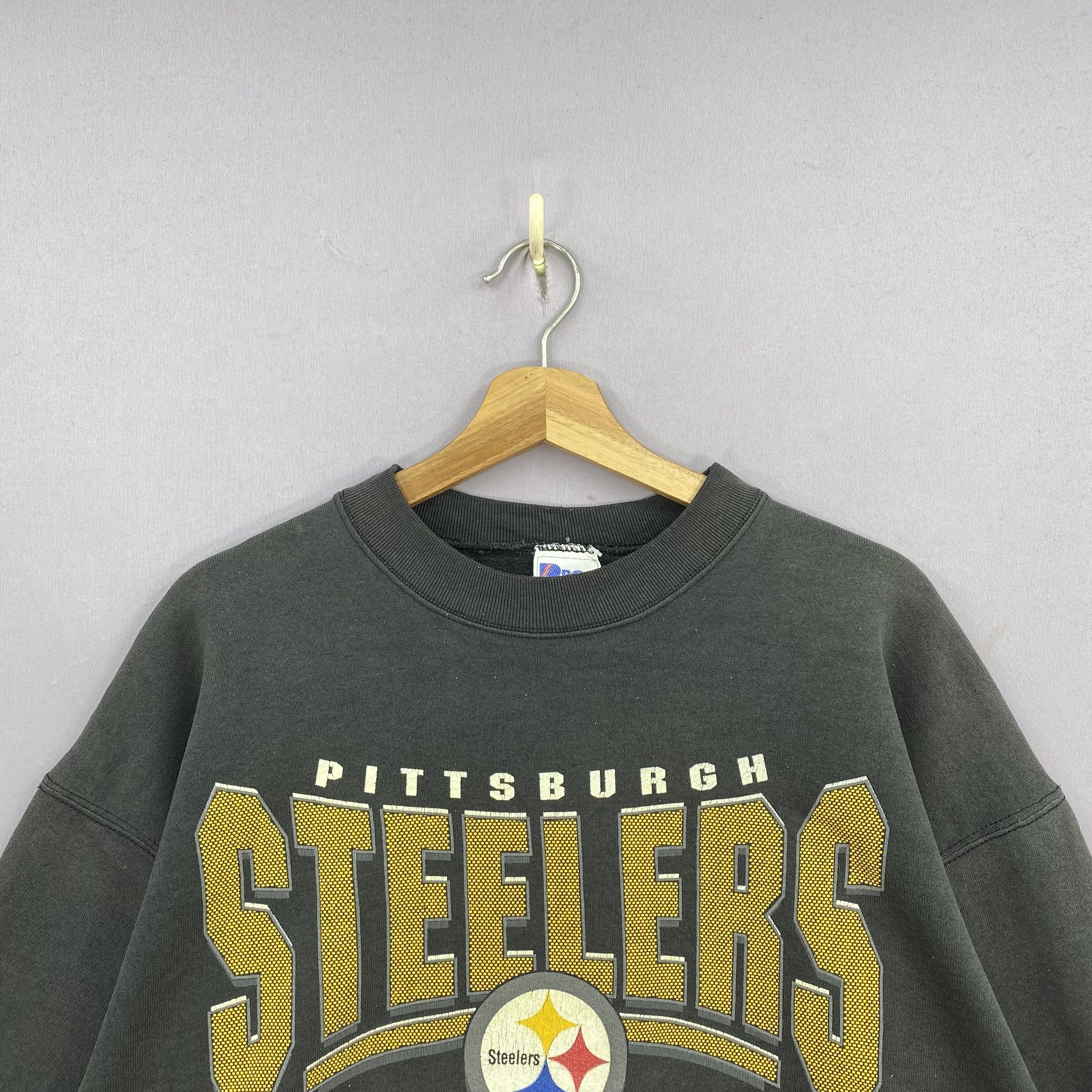 Vintage Vintage 90s Pittsburgh Steelers Sweater NFL Sweatshirt Size US XL / EU 56 / 4 - 3 Thumbnail
