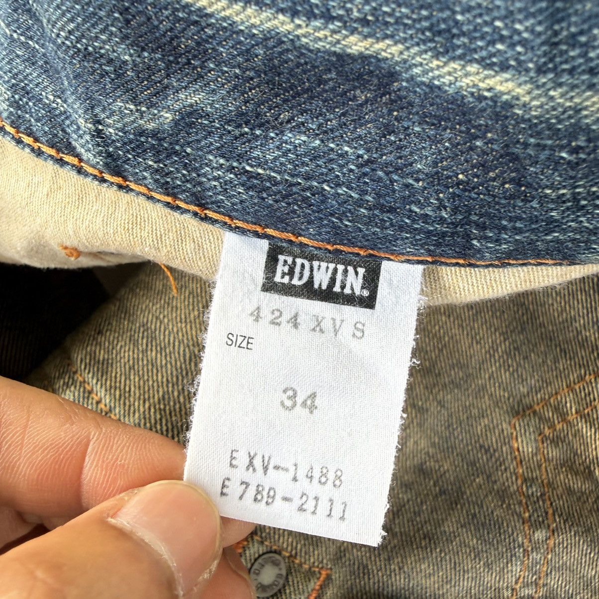 Edwin W38 Vintage Edwin Faded Ripped Denim Jean Pants Size US 38 / EU 54 - 14 Thumbnail