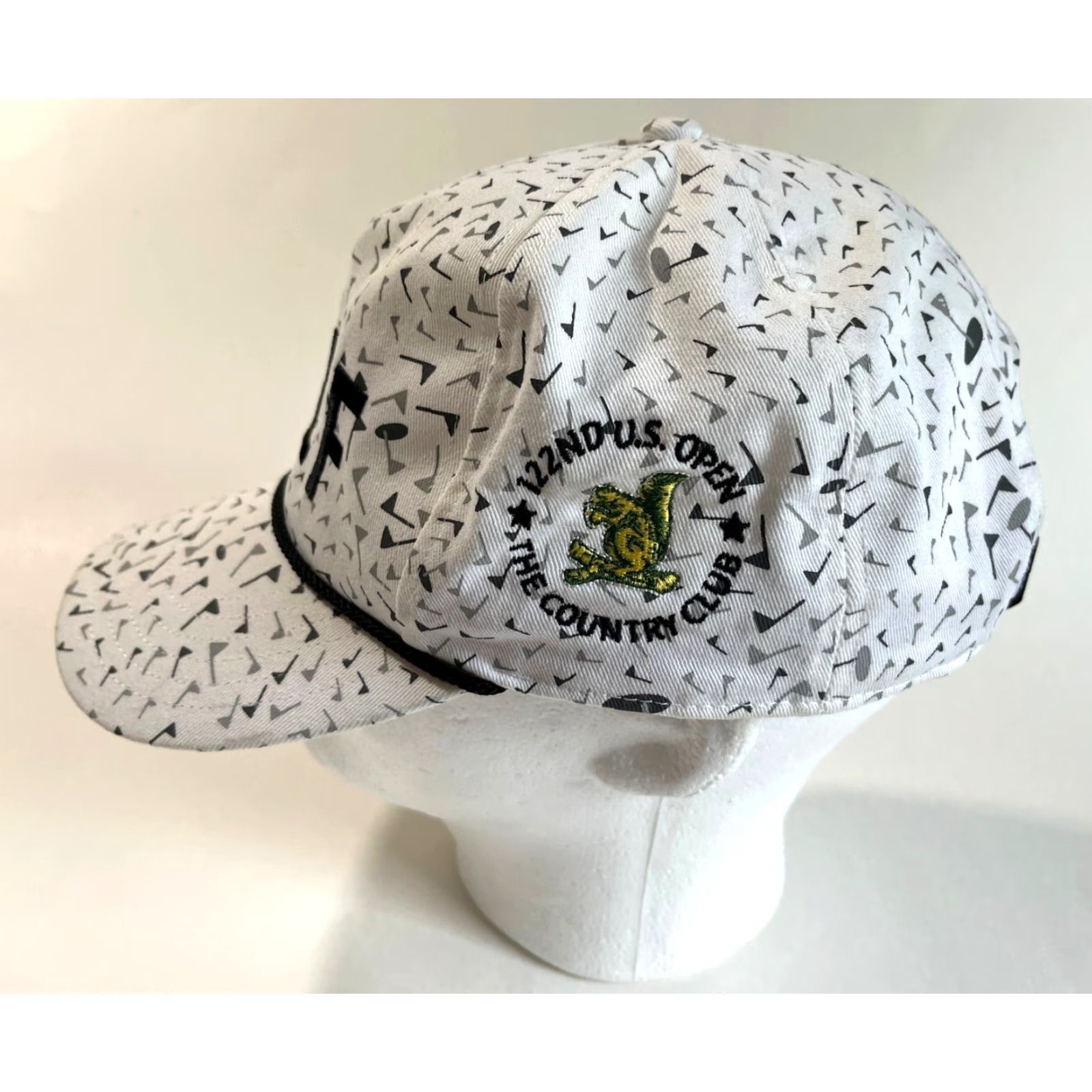 Adidas Adidas Golf 122nd U.S. Open The Country Club Snapback Hat Unisex Adults One Size White Cotton Canvas Adjustable Golf Hat Size ONE SIZE - 6 Thumbnail