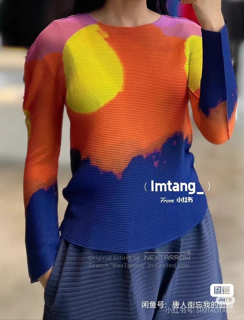 Issey Miyake Issey Miyake Crew Neck Long Sleeve Size S / US 4 / IT 40 - 3 Thumbnail