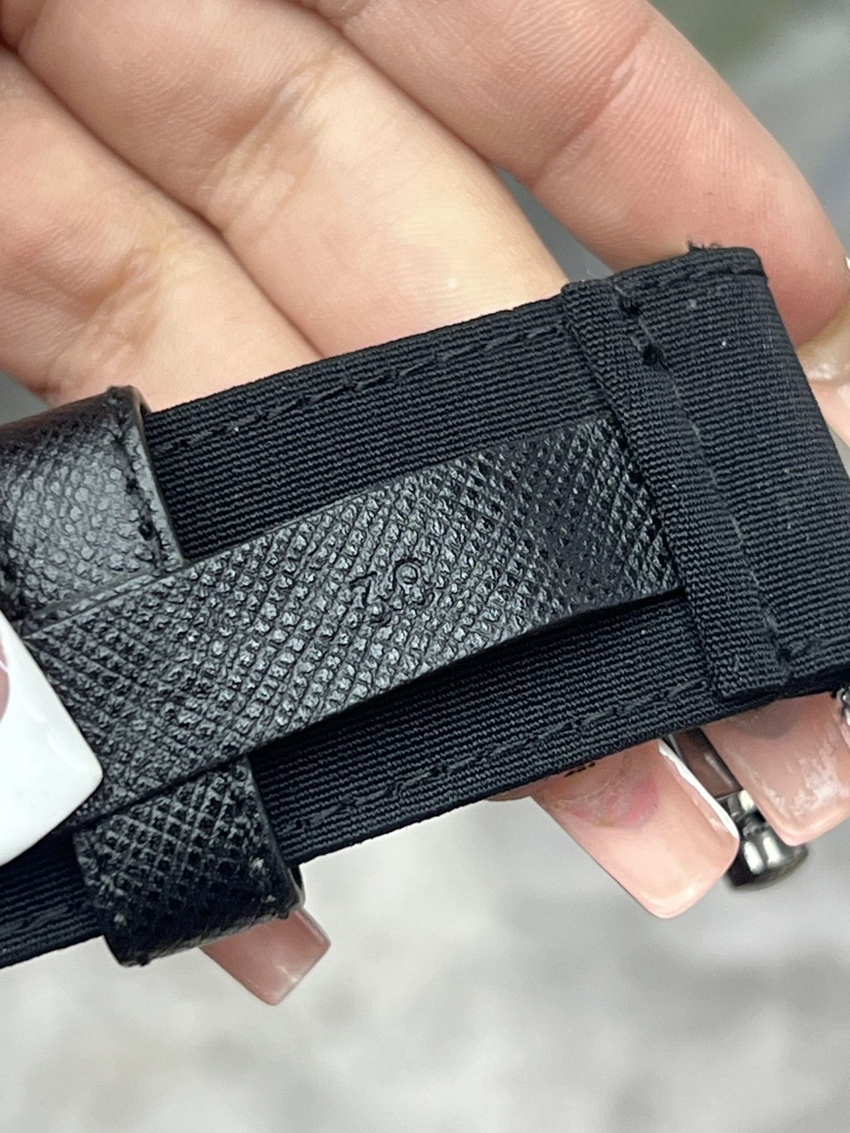Prada Prada Nylon Belt Size 28 - 5 Thumbnail