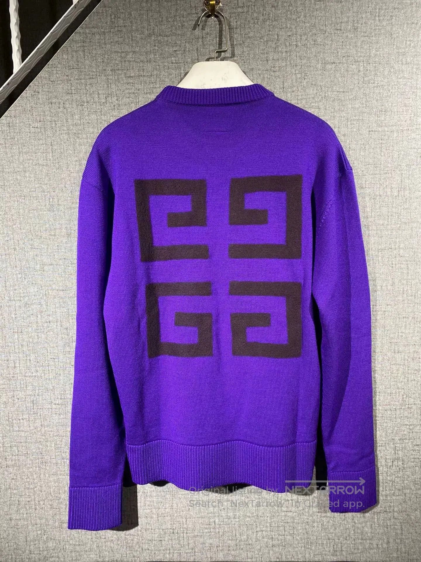 Givenchy givenchy purple knit sweater with tags. Size US S / EU 44-46 / 1 - 1 Thumbnail