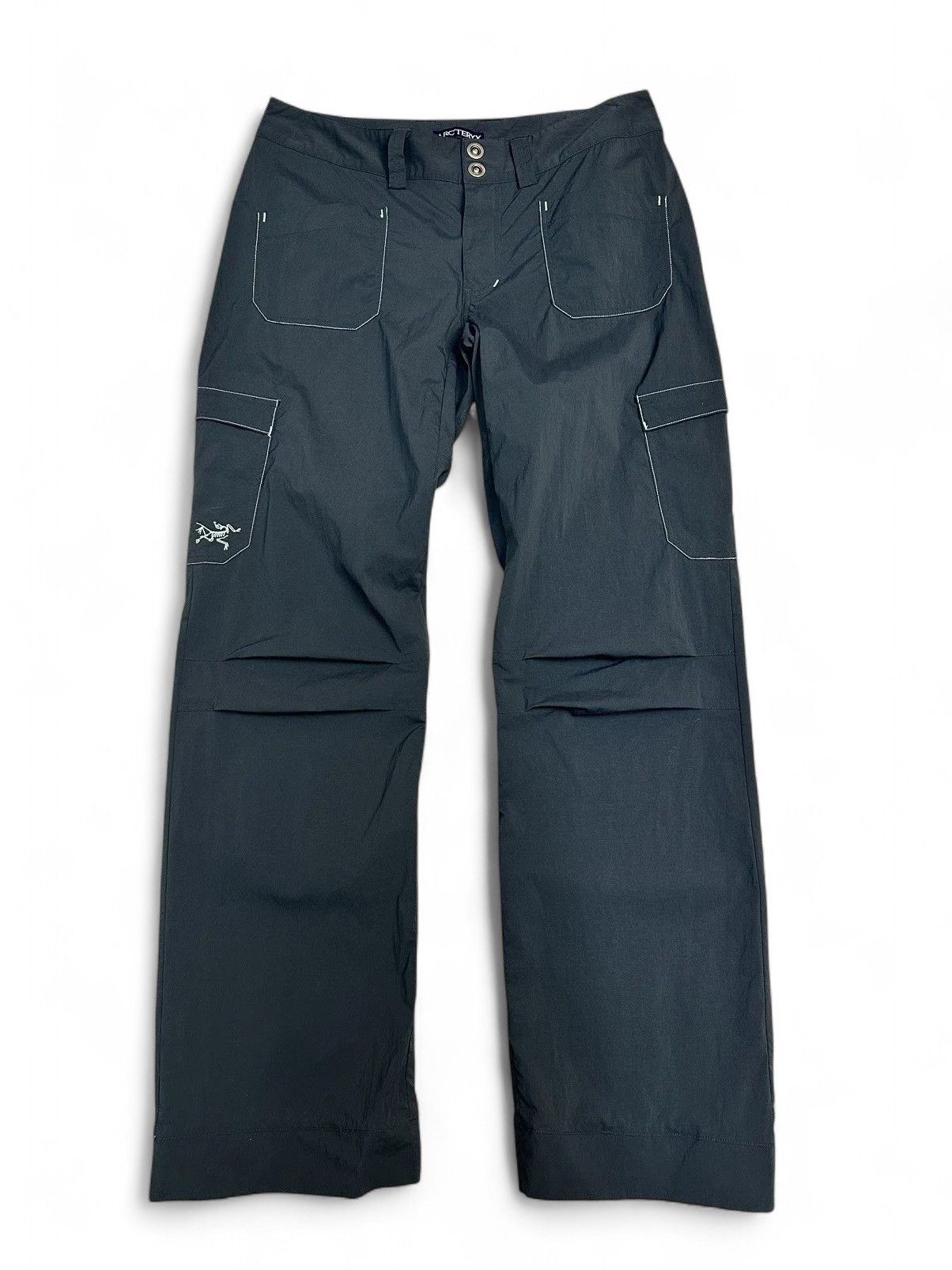 Arc'teryx Vintage Arc’teryx Tech Shell Cargo Pants Outdoor Hiking Gray Size 28" / US 6 / IT 42 - 2 Thumbnail