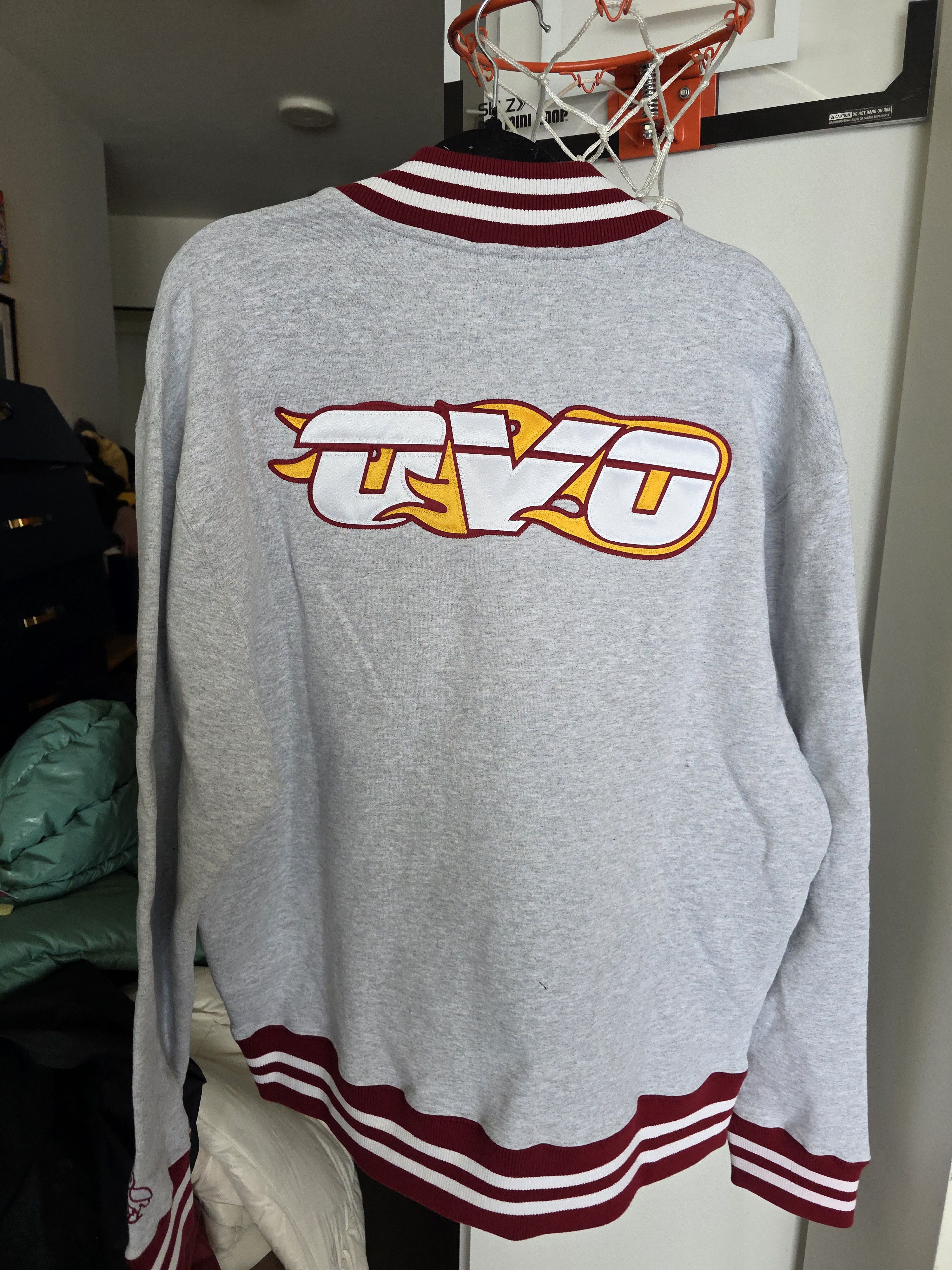 NBA × October's Very Own OVO x Miami Heat Quarter Zip Mock Neck Size US M / EU 48-50 / 2 - 2 Thumbnail