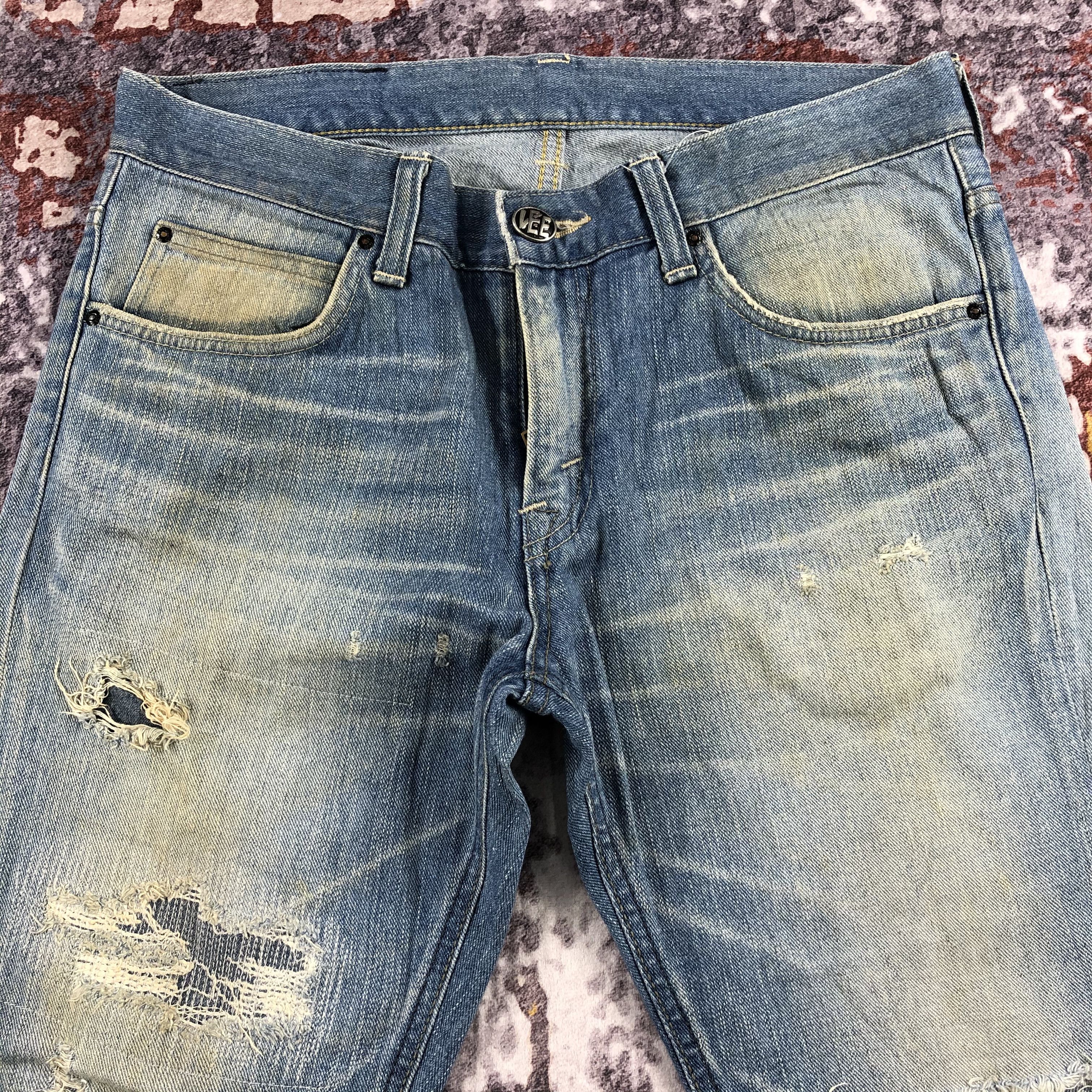 Lee × Vintage Vintage Light Wash Lee Jeans-JM2147 Size US 33 - 3 Thumbnail