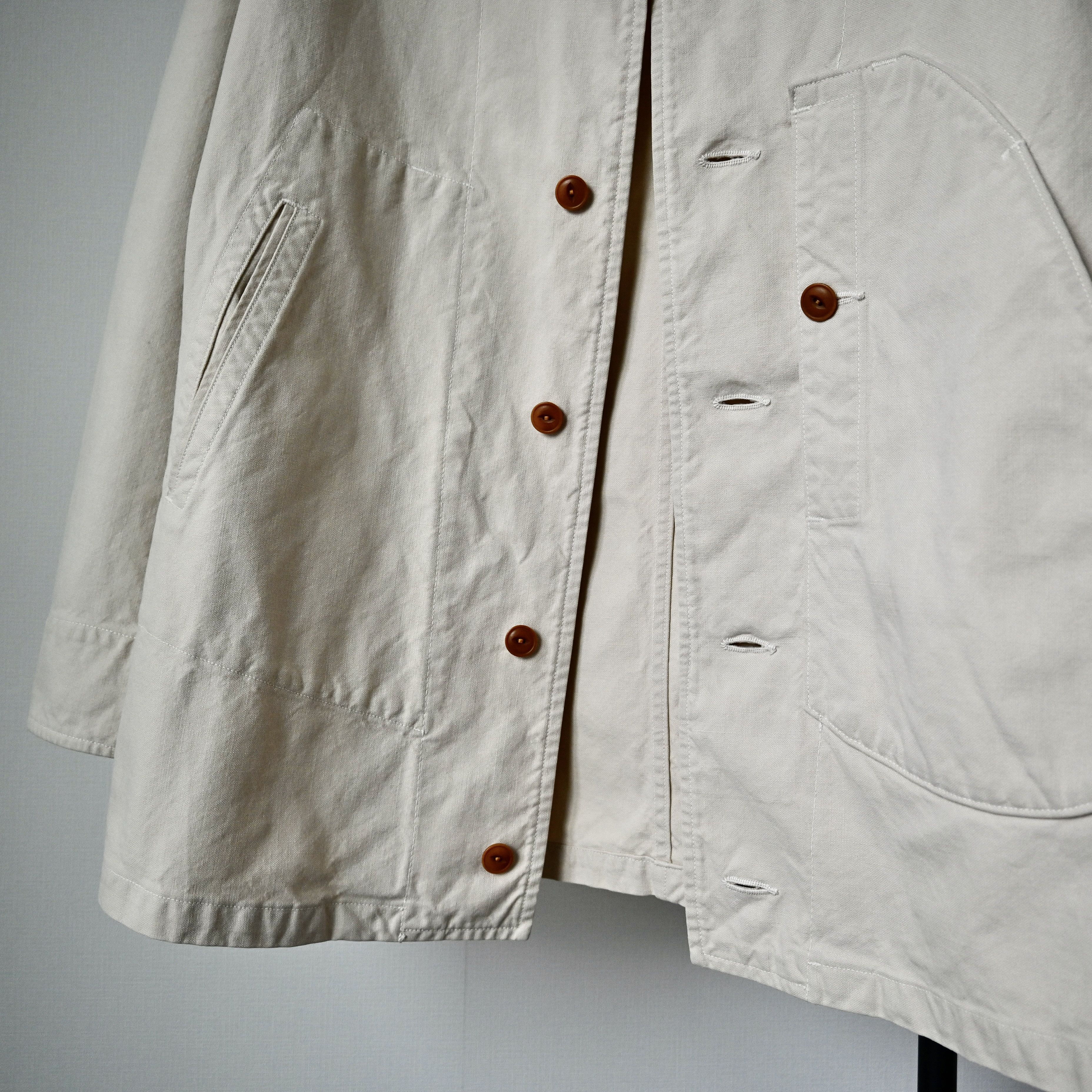 45rpm 45rpm light canvas field coat, cream, made in Japan Size US M / EU 48-50 / 2 - 9 Thumbnail
