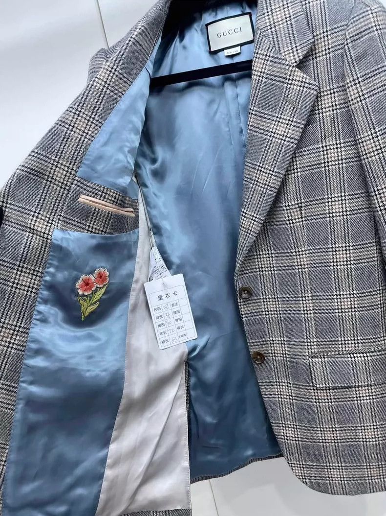 Gucci Gucci Size 38 Plaid suit jacket 2504-Nextarrow Size US XXS / EU 40 - 6 Thumbnail