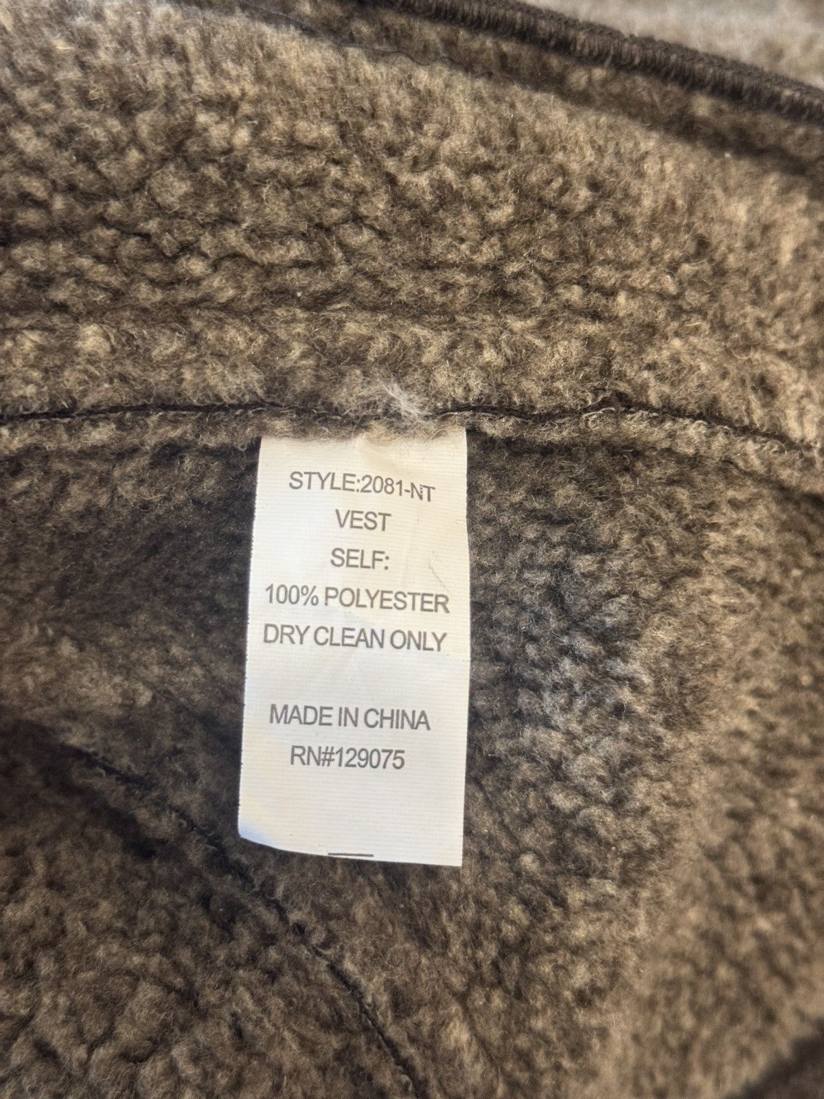 Other Asymmetrical Vest Size US M / EU 48-50 / 2 - 4 Thumbnail