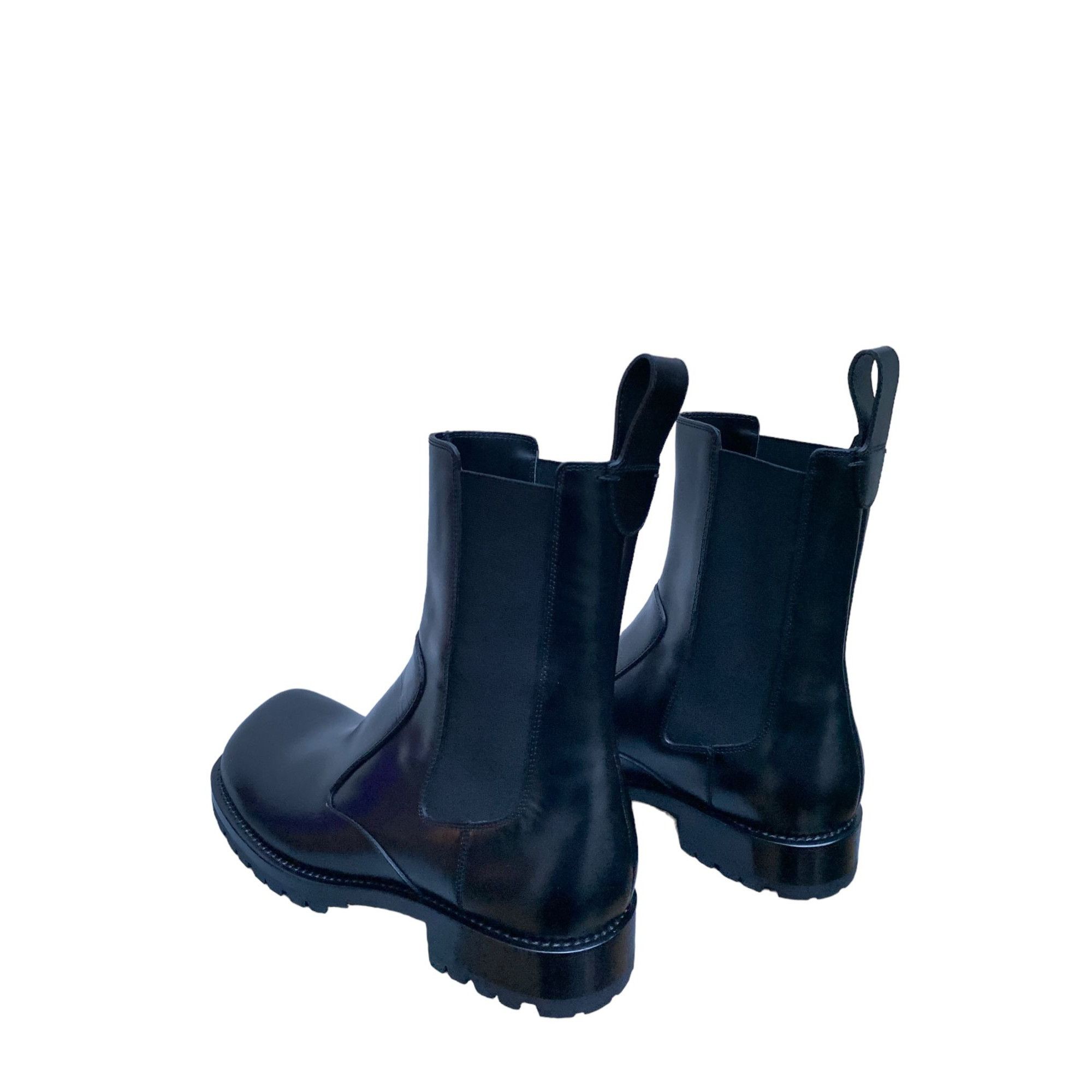 Dries Van Noten SS 2022 Black Square Chelsea Boots Size US 11 / EU 44 - 5 Thumbnail