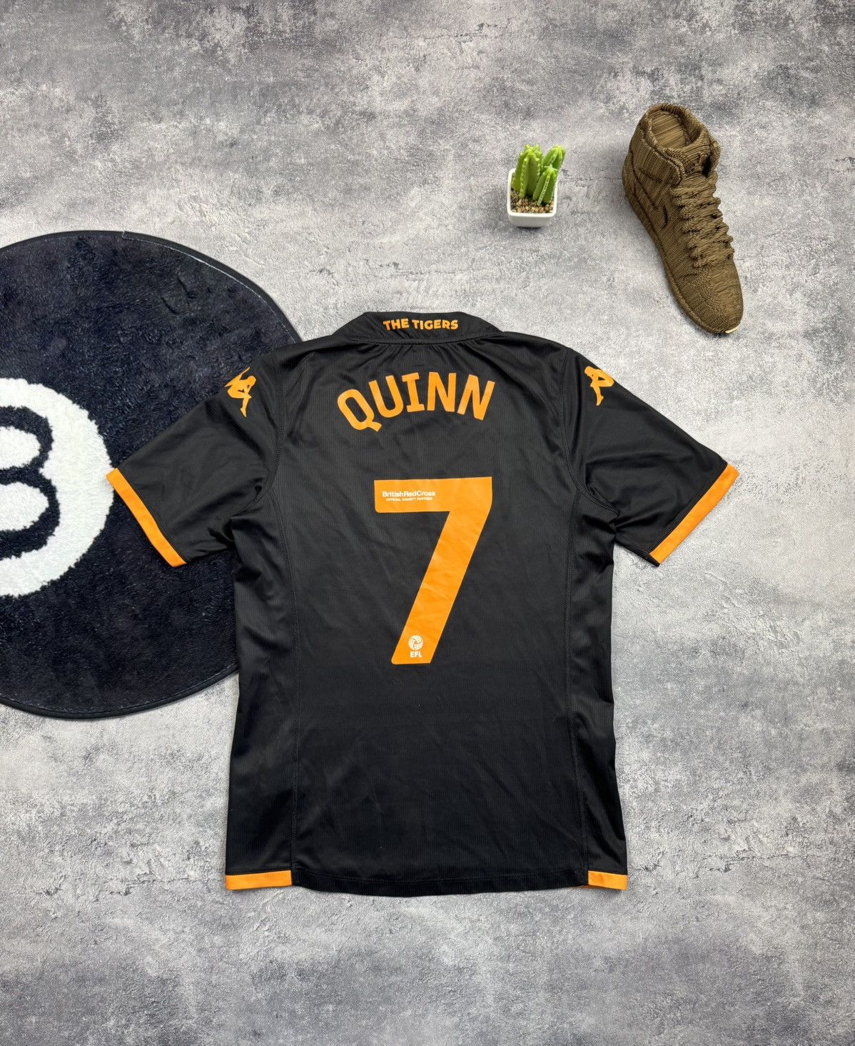 Sports Specialties SEAN QUINN #7 Hull City AFC 23/24 Match Issue Home Football Size US S / EU 44-46 / 1 - 14 Thumbnail