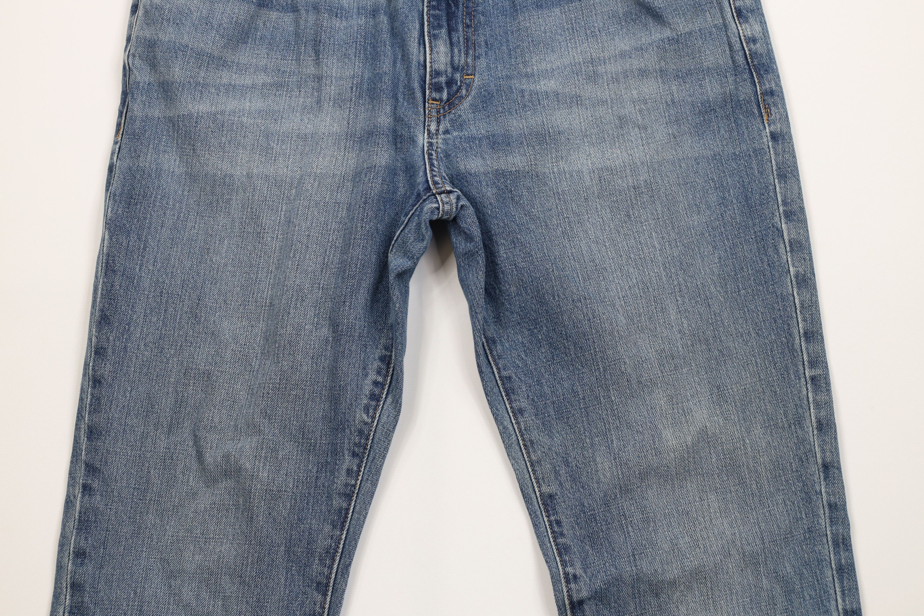 J.Crew J Crew Faded Skinny Leg The Driggs Denim Jeans Blue Cotton Size US 32 / EU 48 - 3 Thumbnail