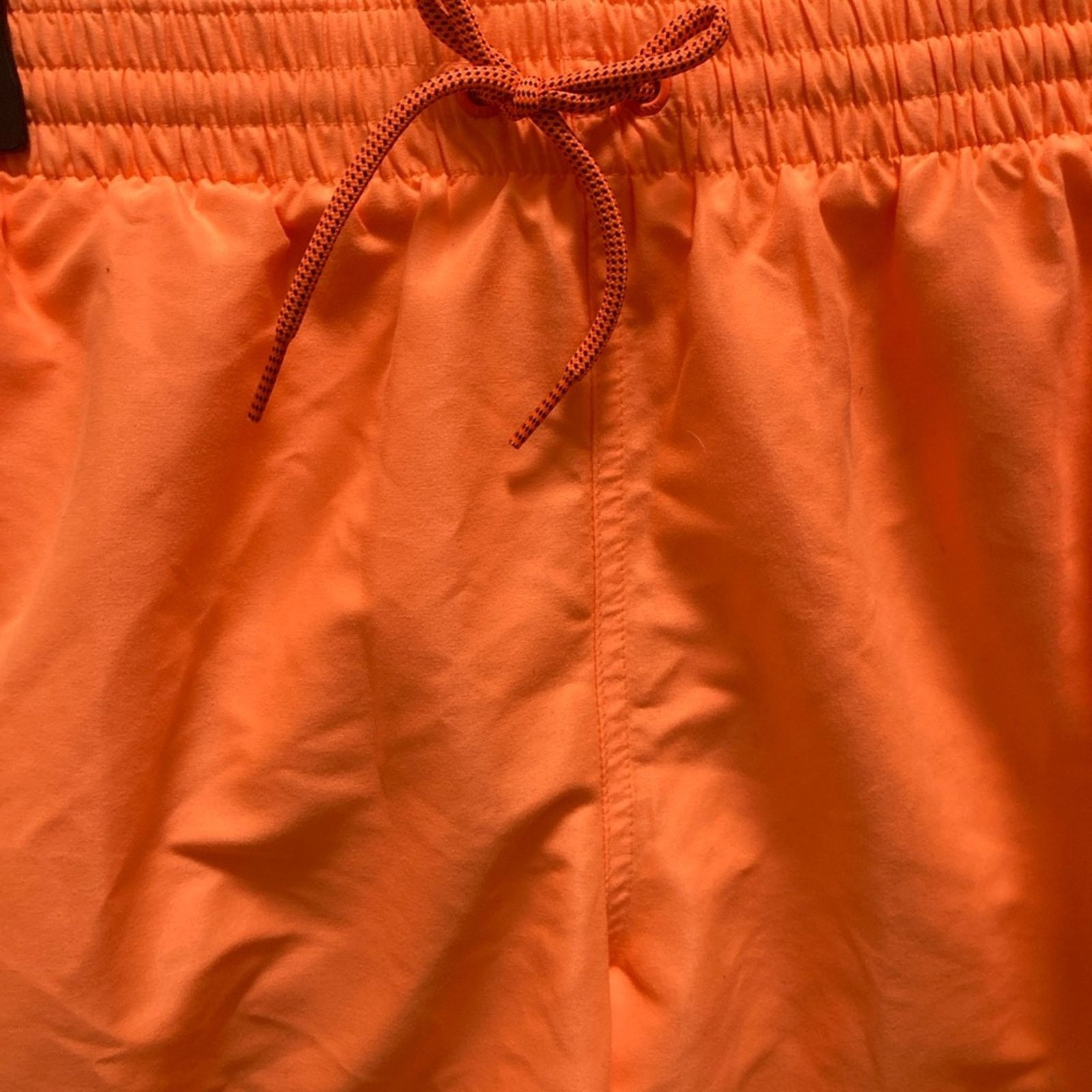 Nike Nike Men Orange Swim Trunks Size Medium with Pockets Size US 30 / EU 46 - 3 Thumbnail