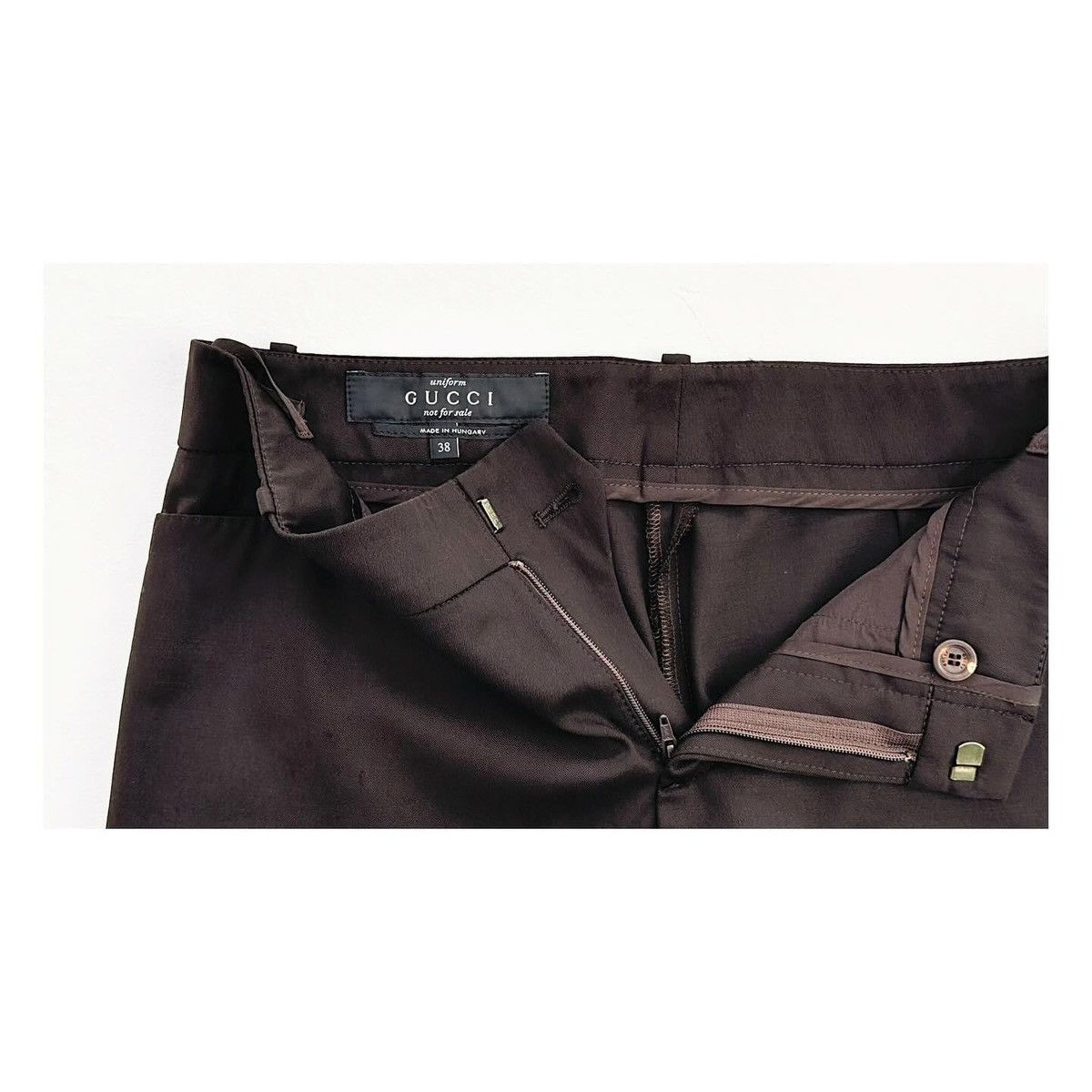 Gucci Gucci Brown Pants Size 29" - 4 Thumbnail