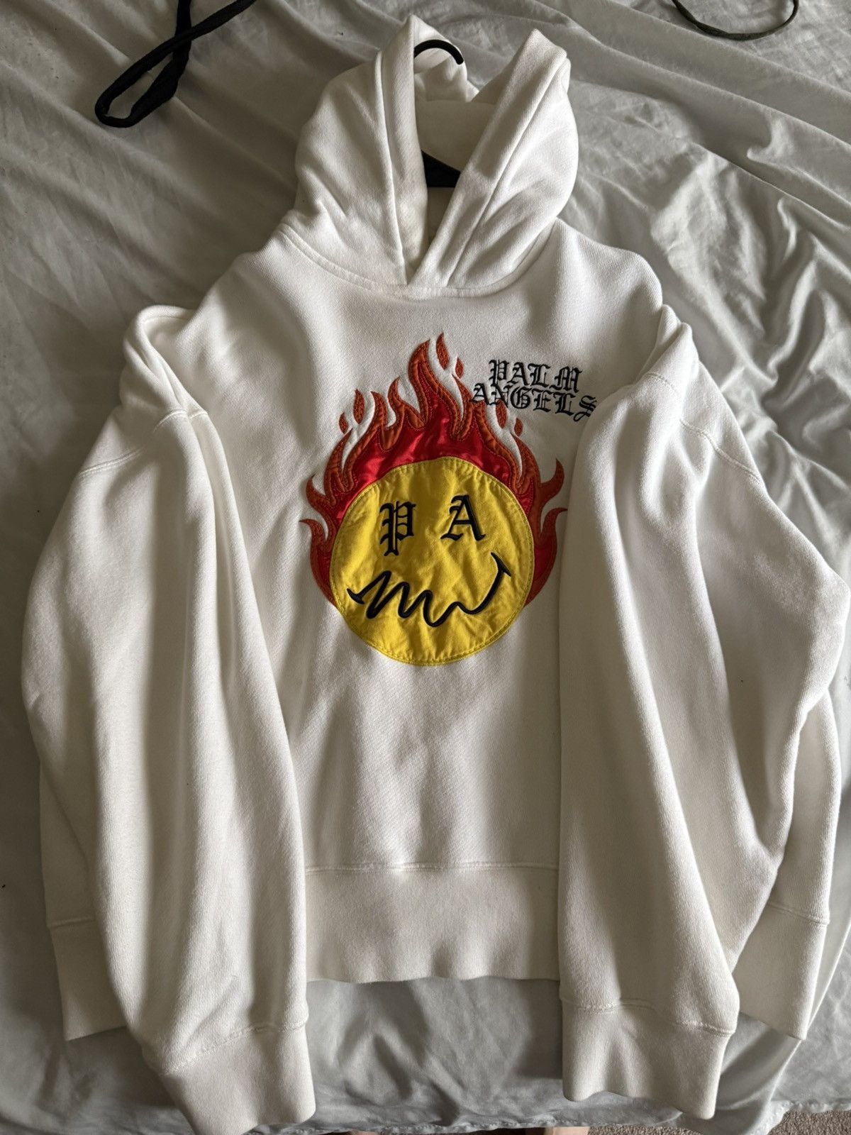 Palm Angels Palm Angels Burning head hoodie Size US L / EU 52-54 / 3 - 1 Thumbnail