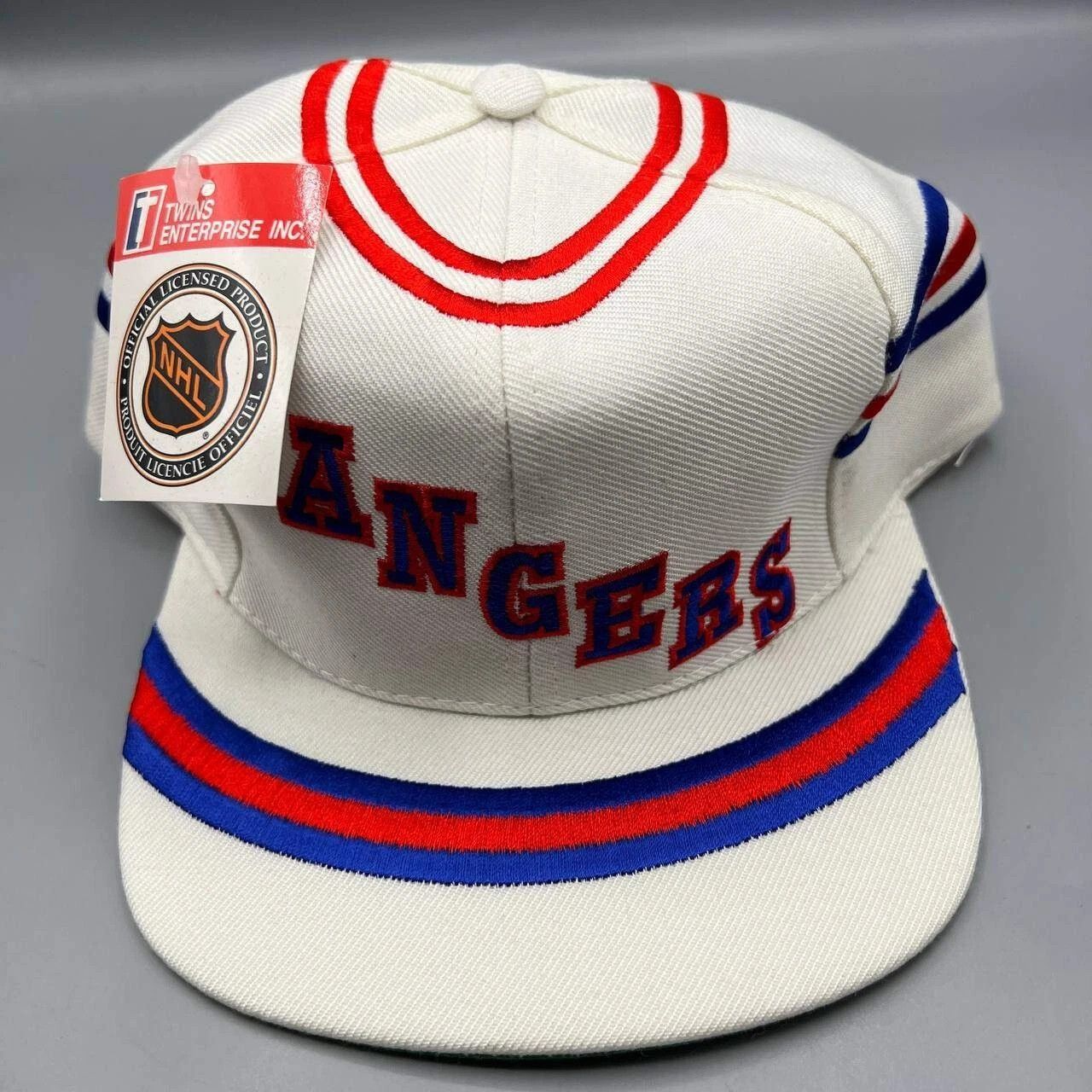 Twins Enterprise Inc. × Vintage New York Rangers Hat Men Twins Enterprise NHL Snap Back Size ONE SIZE - 1 Thumbnail